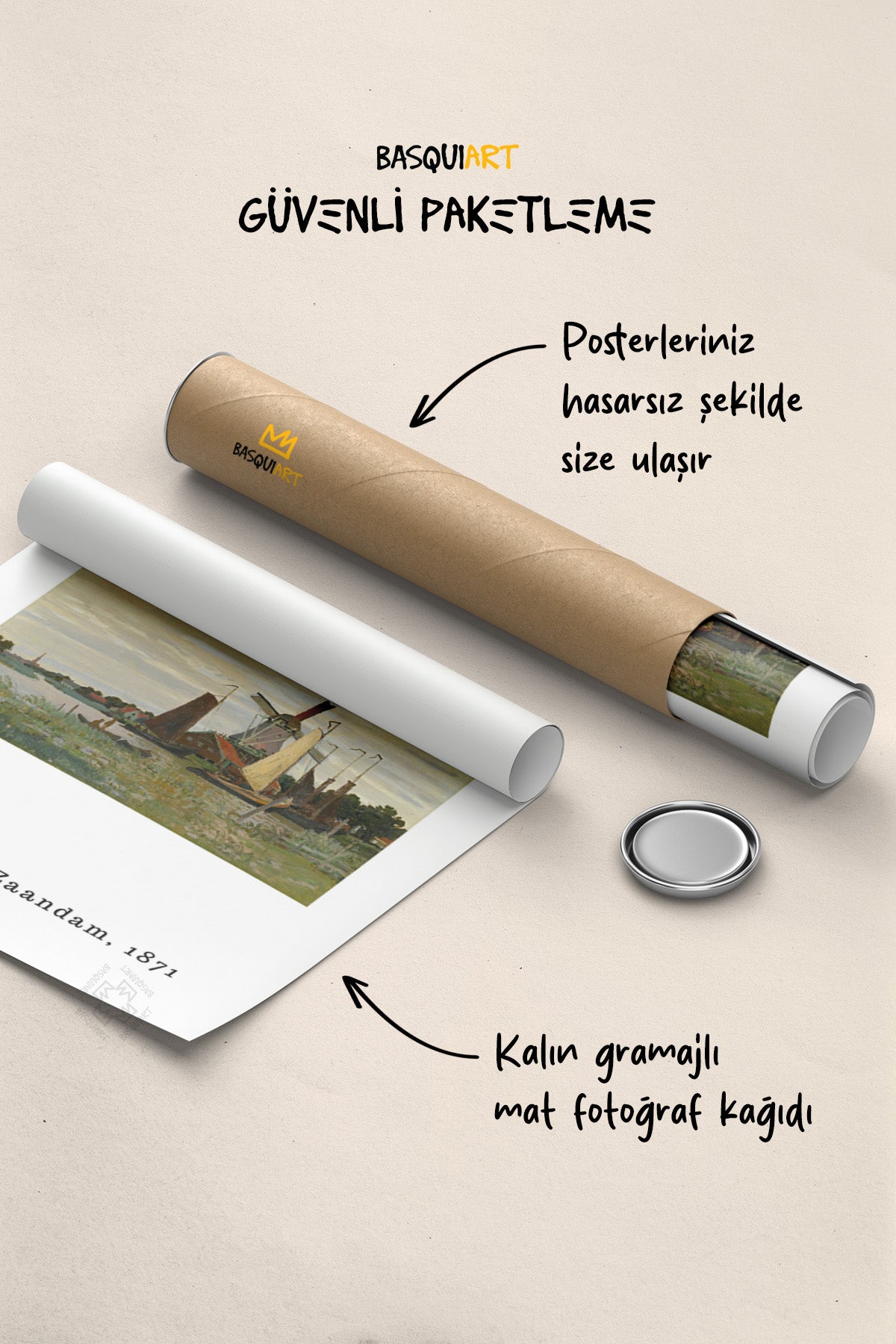 Claude Monet Serisi Poster, Duvar Dekoru No:16
