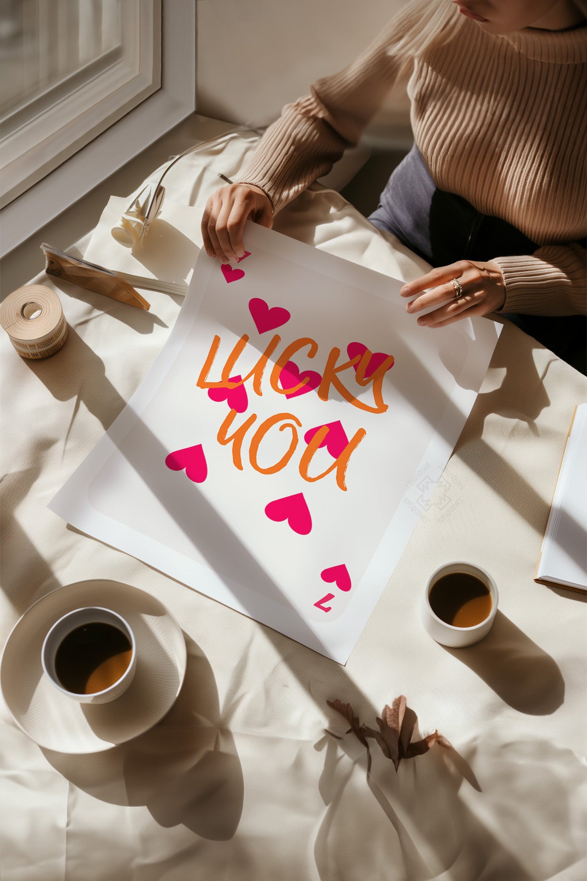 Lucky You Serisi Poster, Duvar Dekoru No:126
