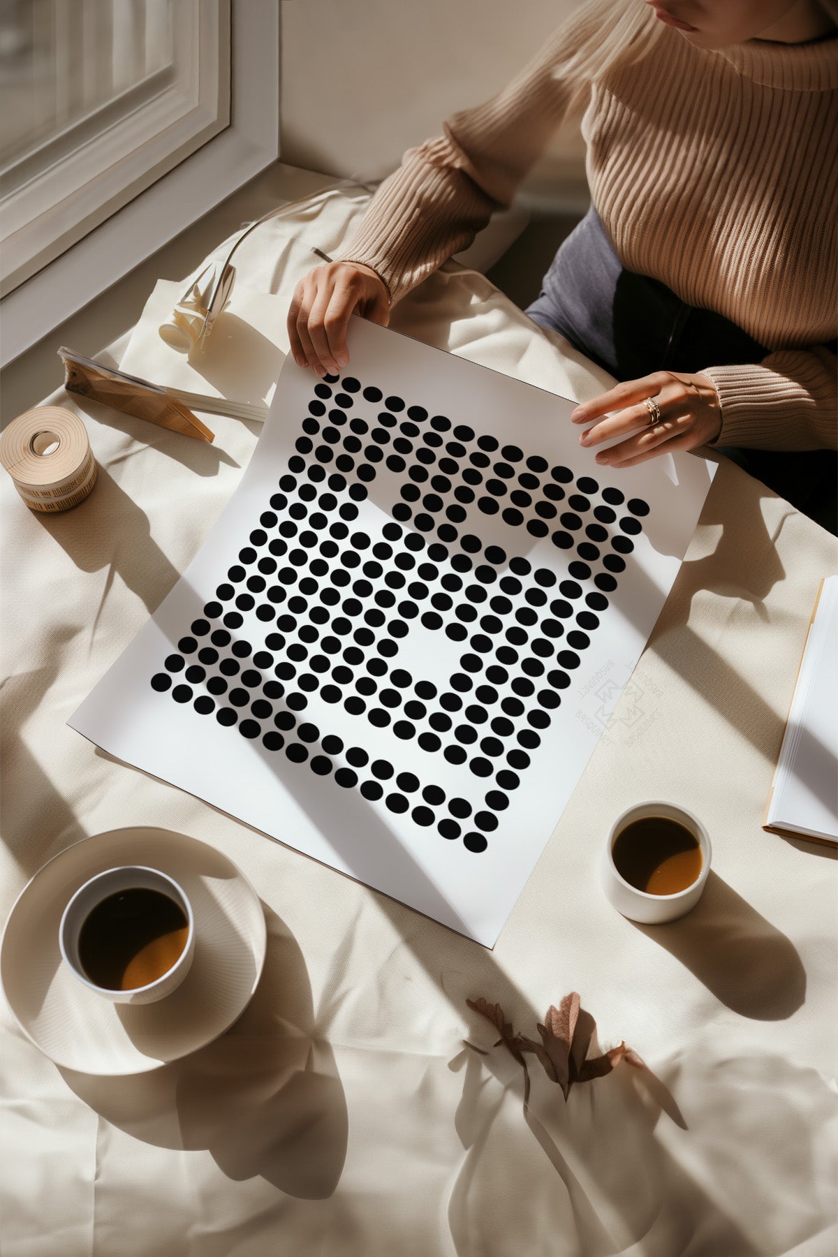 Bauhaus Serisi Poster, Duvar Dekoru No:45
