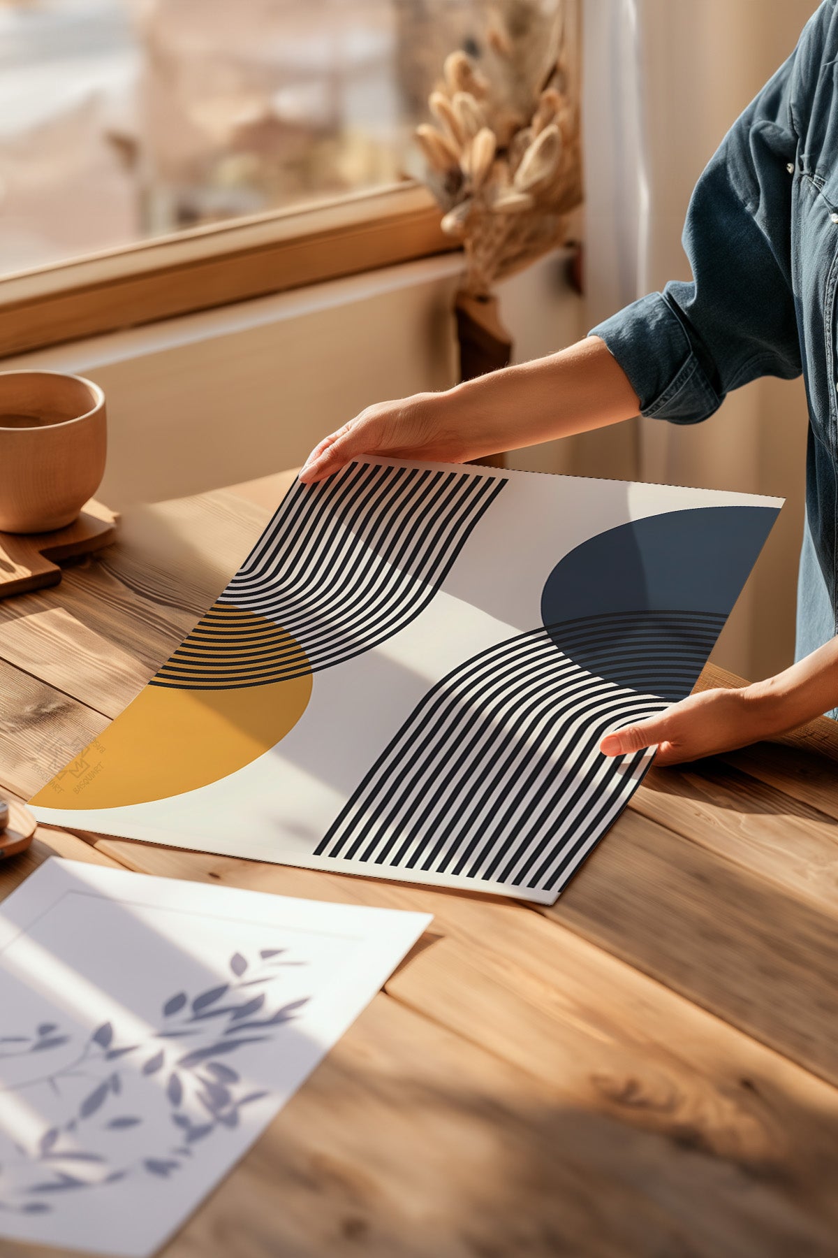 Bauhaus Serisi Poster, Duvar Dekoru No:104