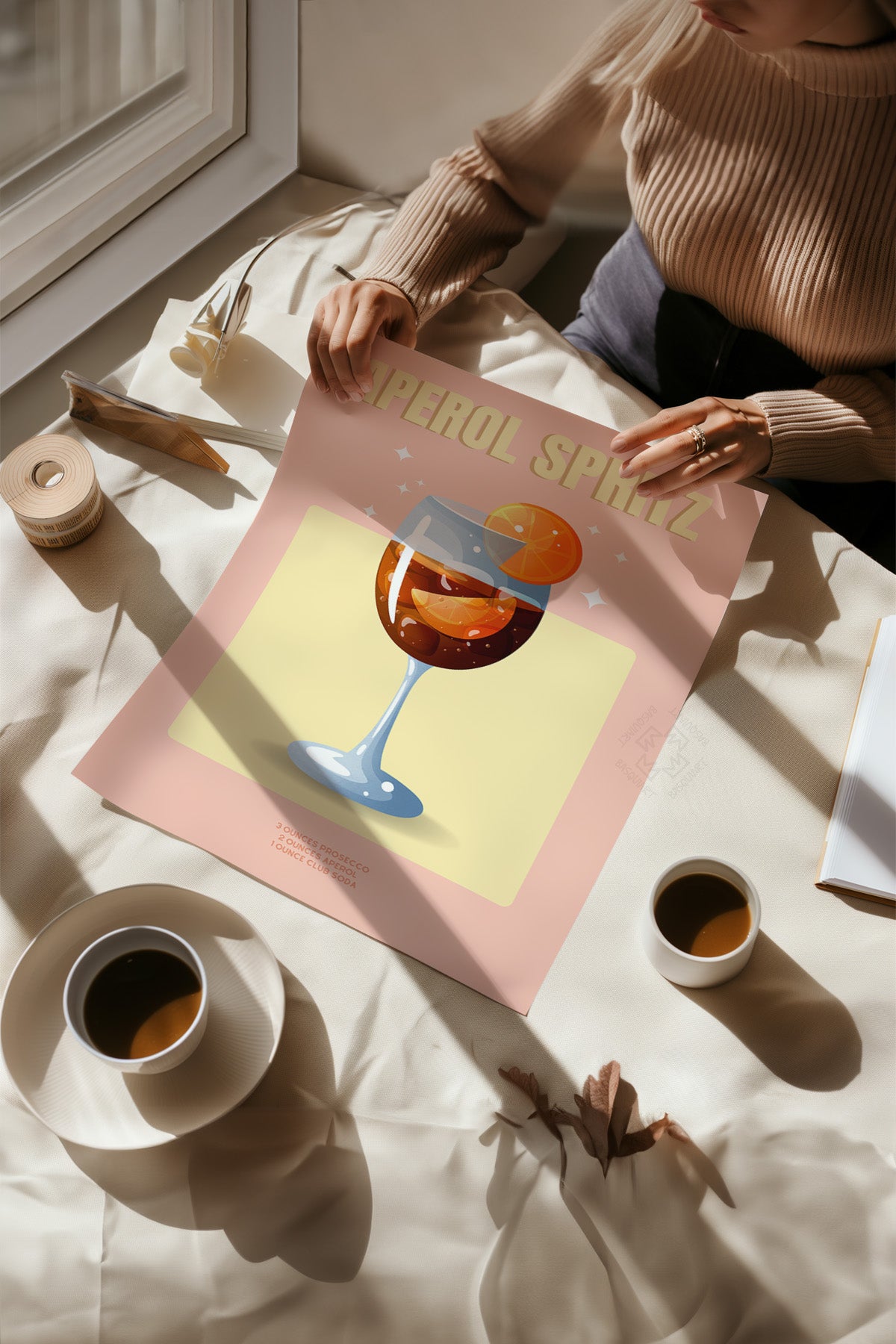Kokteyl Serisi Poster, Cafe, Restoran, Mutfak Duvar Dekoru No:49