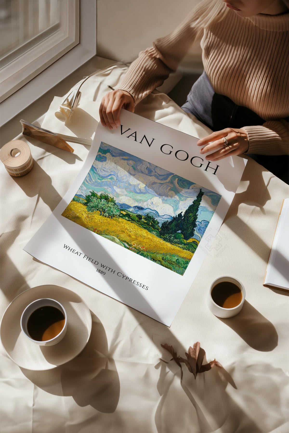 Vincent Van Gogh Serisi Poster, Duvar Dekoru No:4