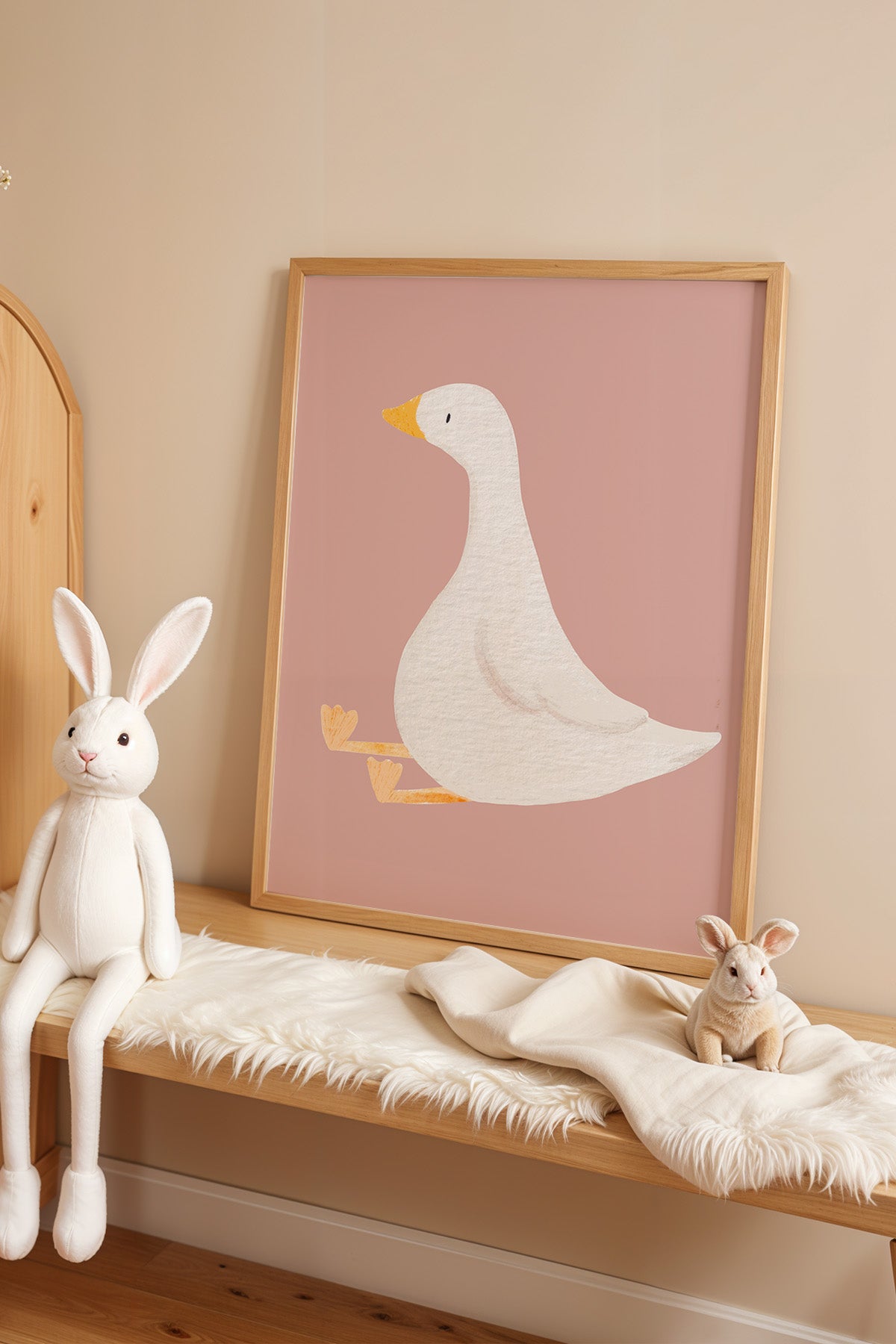 Çocuk Odası, Bebek Odası Ahşap Çerçeveli Poster, Tablo No:67