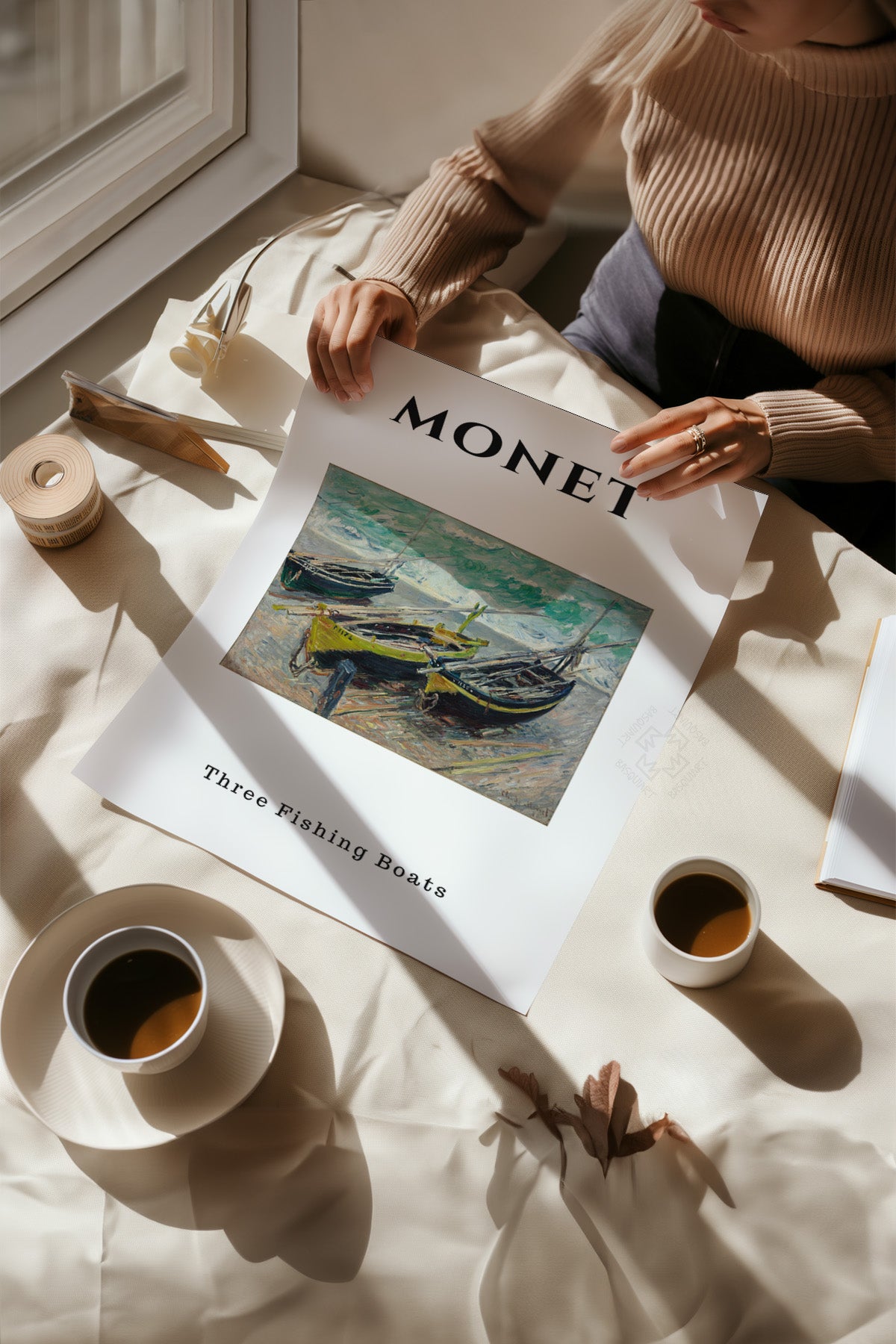 Claude Monet Serisi Poster, Duvar Dekoru No:10