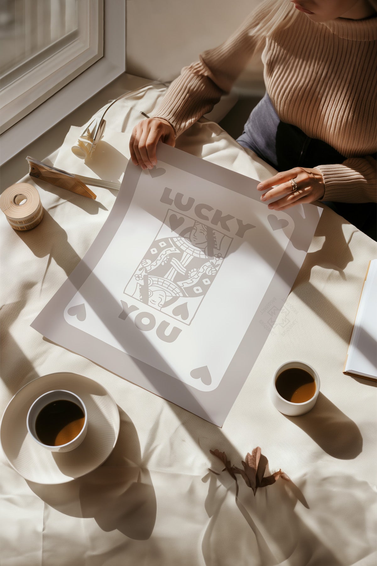 Lucky You Serisi Poster, Duvar Dekoru No:4