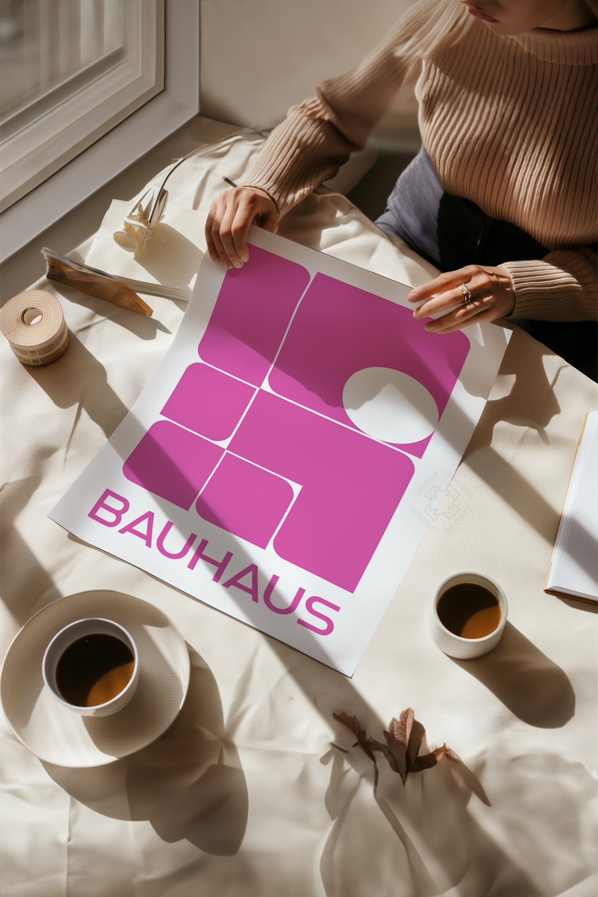 Bauhaus Serisi Poster, Duvar Dekoru No:83