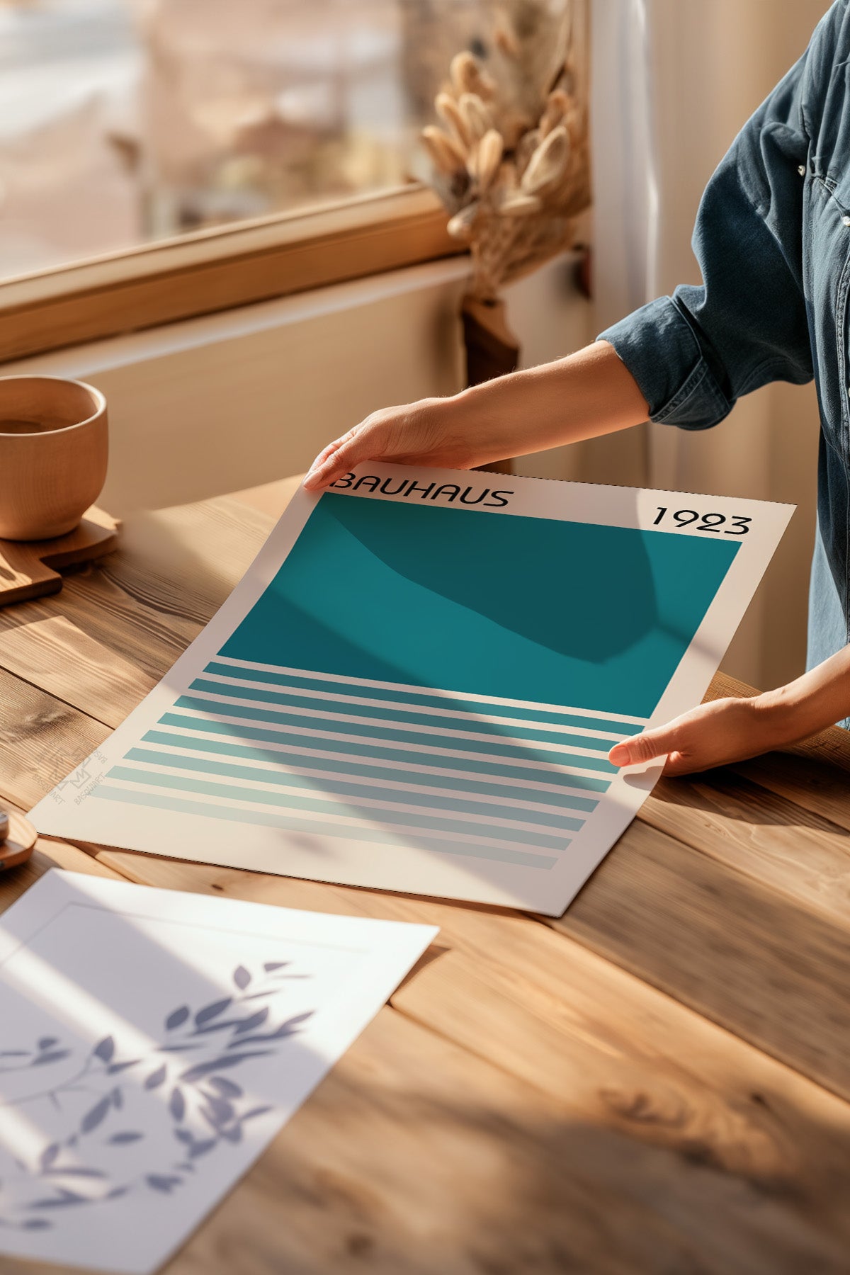 Bauhaus Serisi Poster, Duvar Dekoru No:19