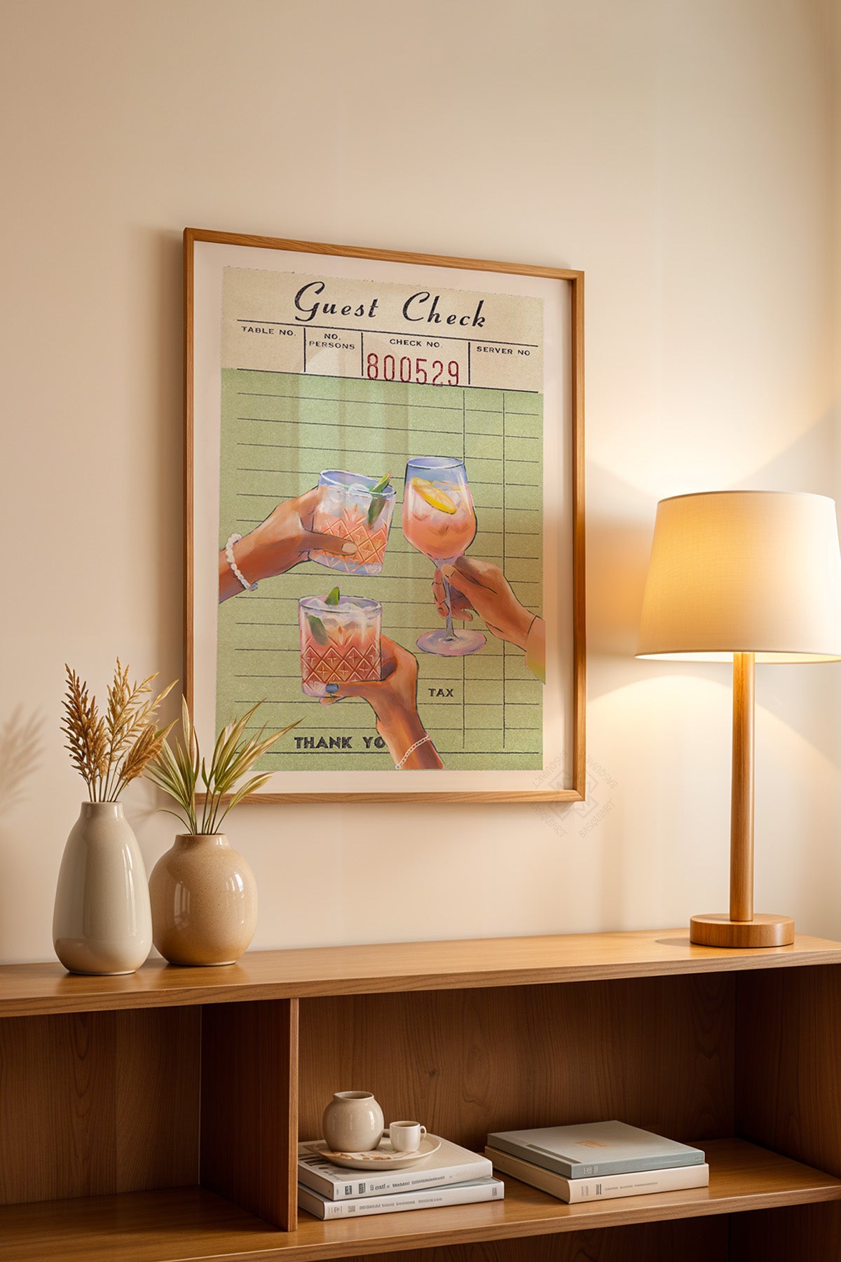 Lucky You Serisi Ahşap Çerçeveli Poster, Tablo Duvar Dekoru No:136