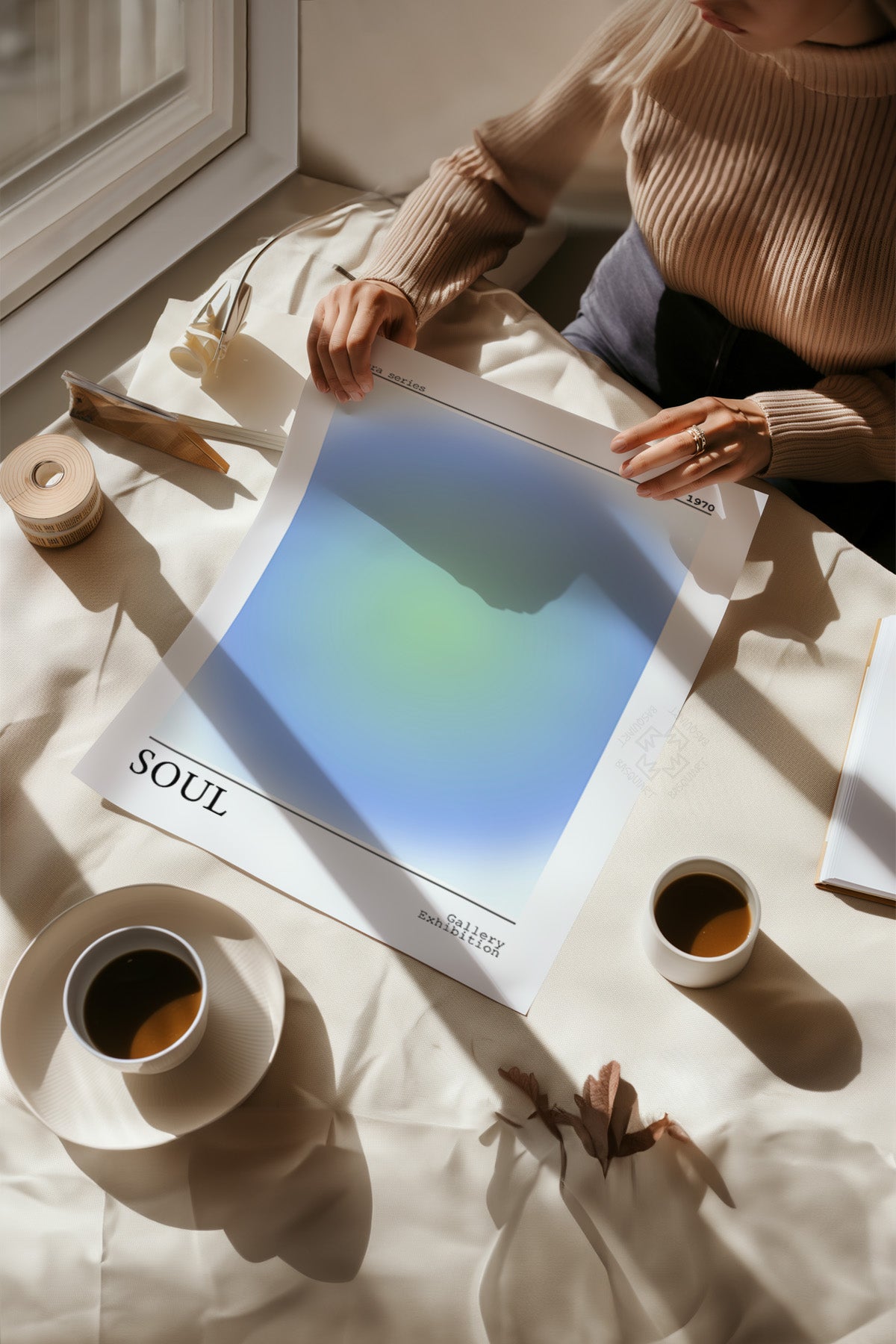 Aura Serisi Poster Seti, Duvar Dekoru No:62