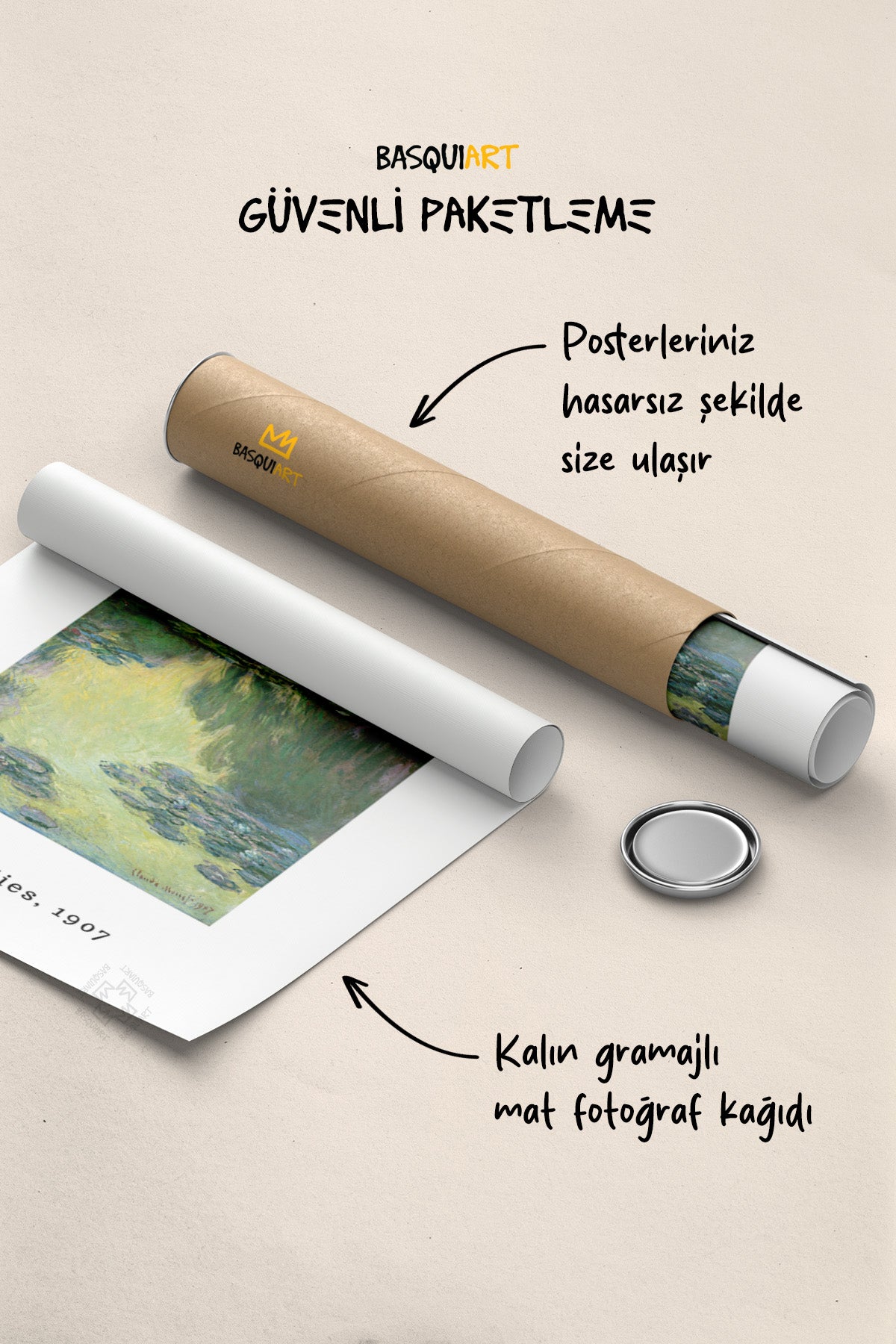 Claude Monet Serisi Poster, Duvar Dekoru No:12