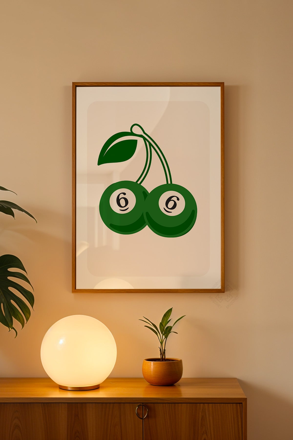 Lucky You Serisi Ahşap Çerçeveli Poster, Tablo Duvar Dekoru No:137