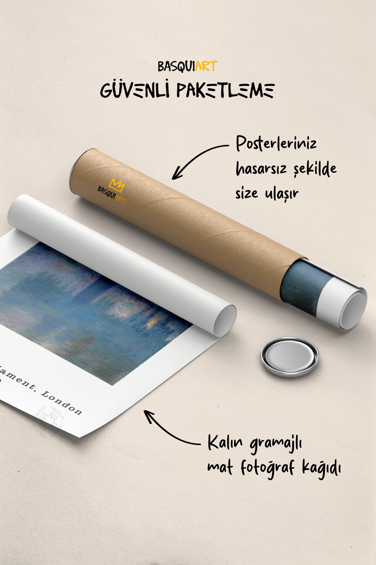 Claude Monet Serisi Poster, Duvar Dekoru No:3