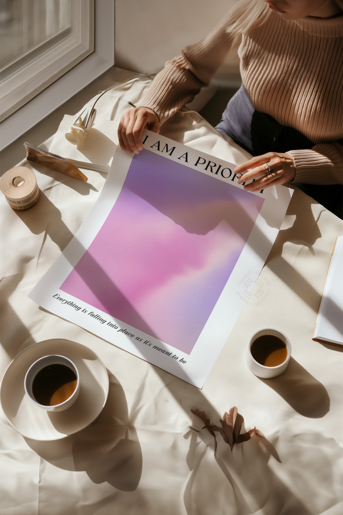 Aura Serisi Poster Seti, Duvar Dekoru No:128