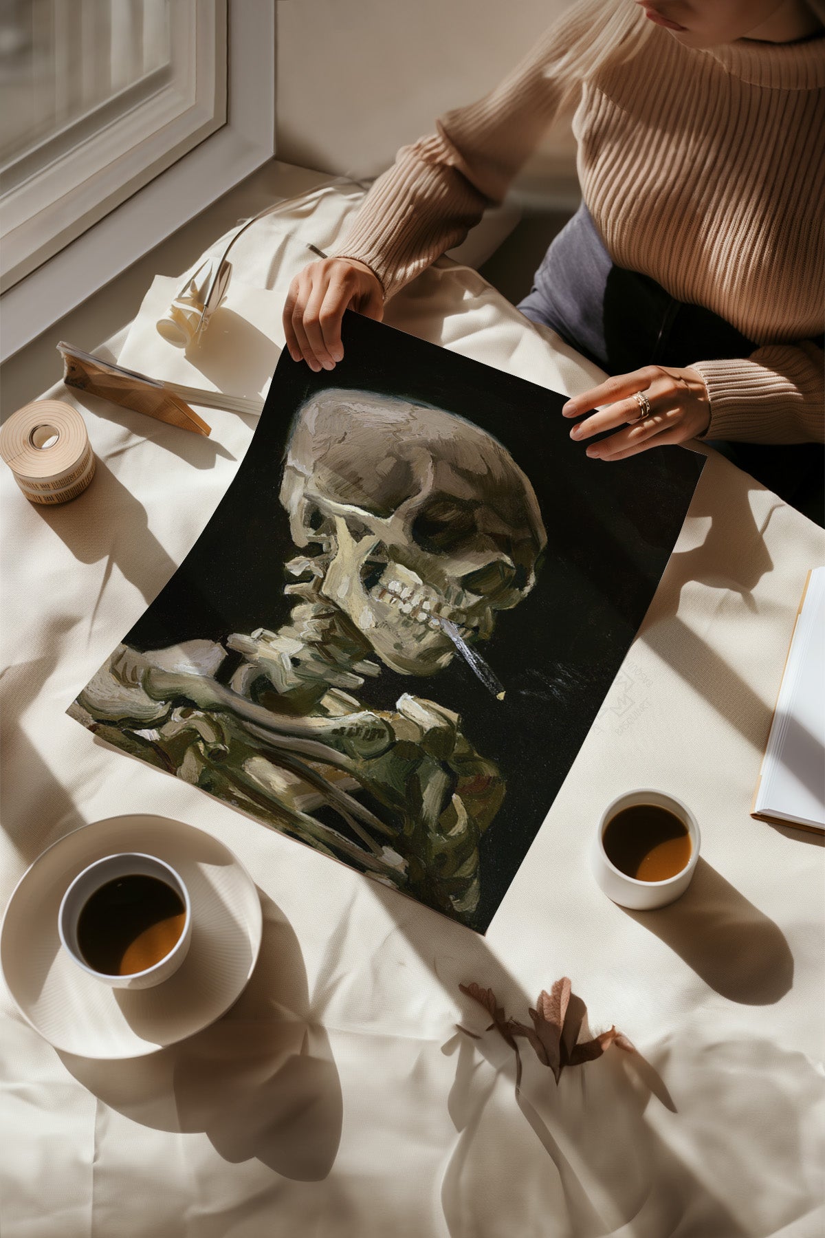 Van Gogh Sanatsal 4'lü Poster Seti, Duvar Dekoru No:49