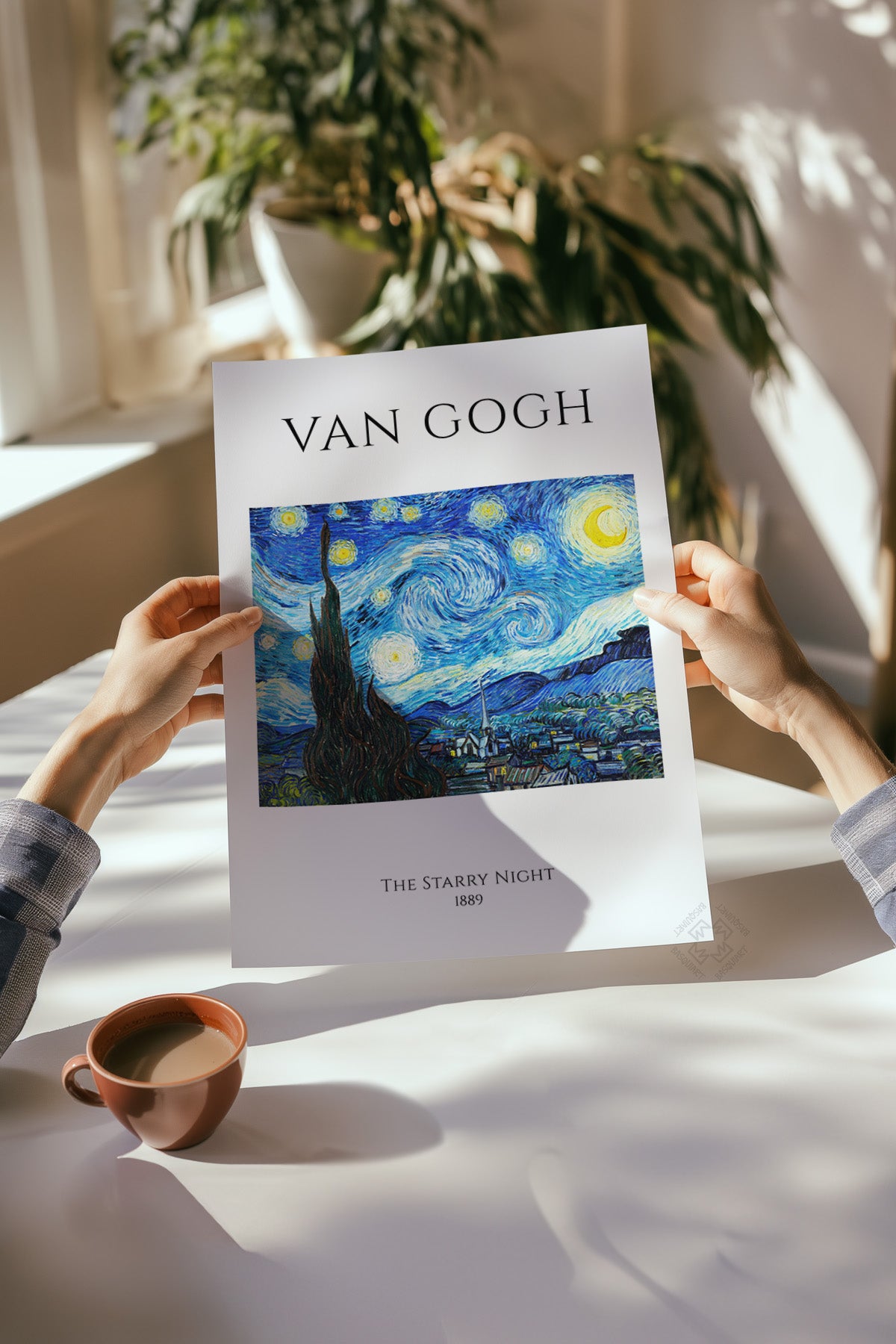 Van Gogh 3'lü Poster Seti, Duvar Dekoru No:1