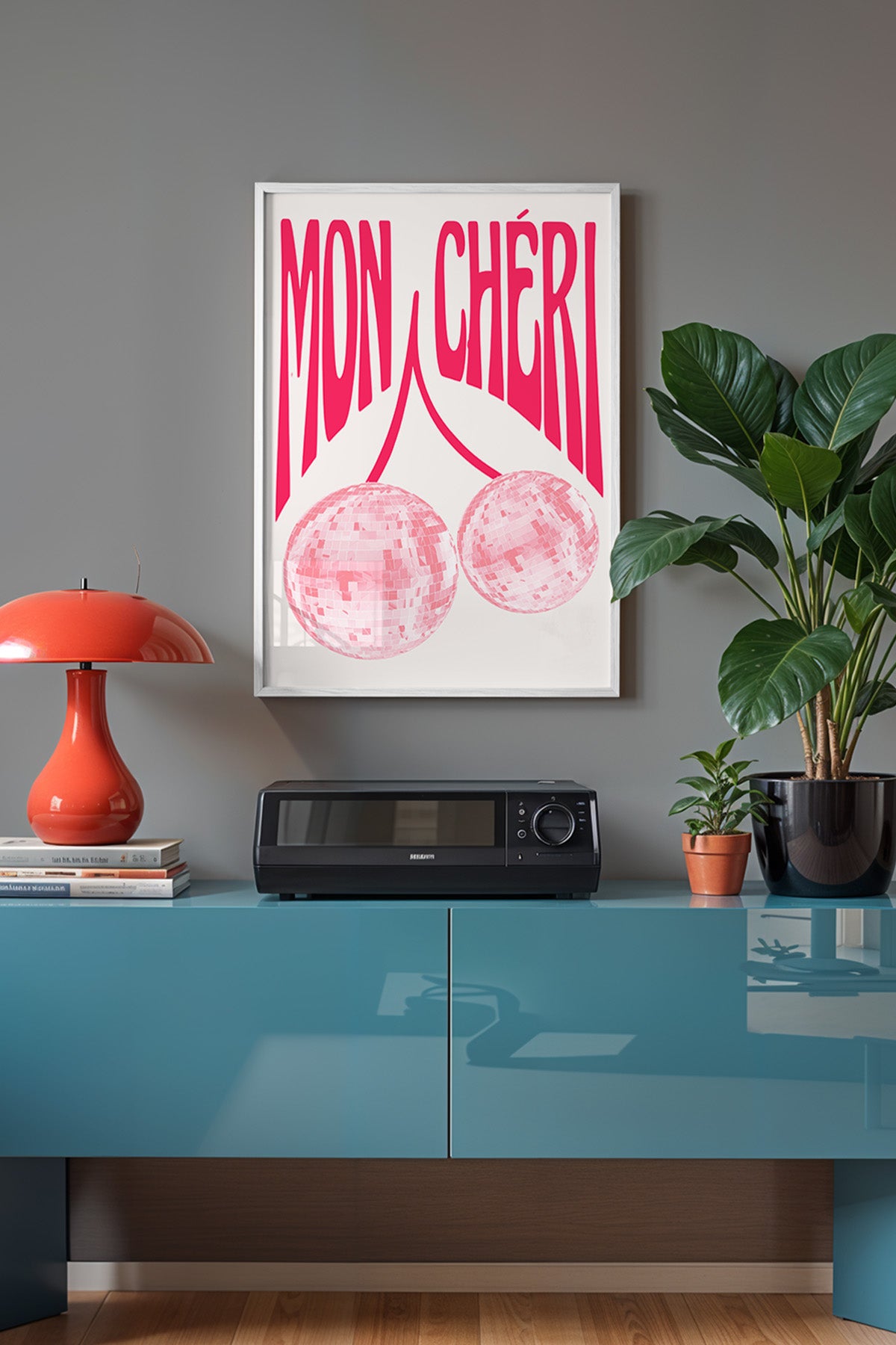 Lucky You Serisi Beyaz Çerçeveli Poster, Tablo Duvar Dekoru No:88