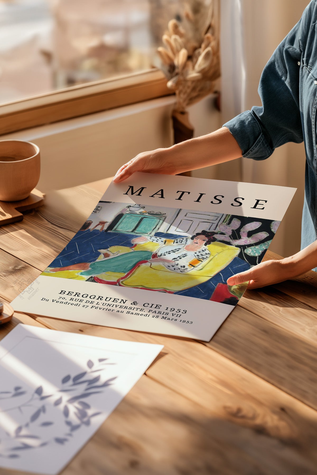 Matisse Vintage 3'lü Poster Seti, Duvar Dekoru No:14