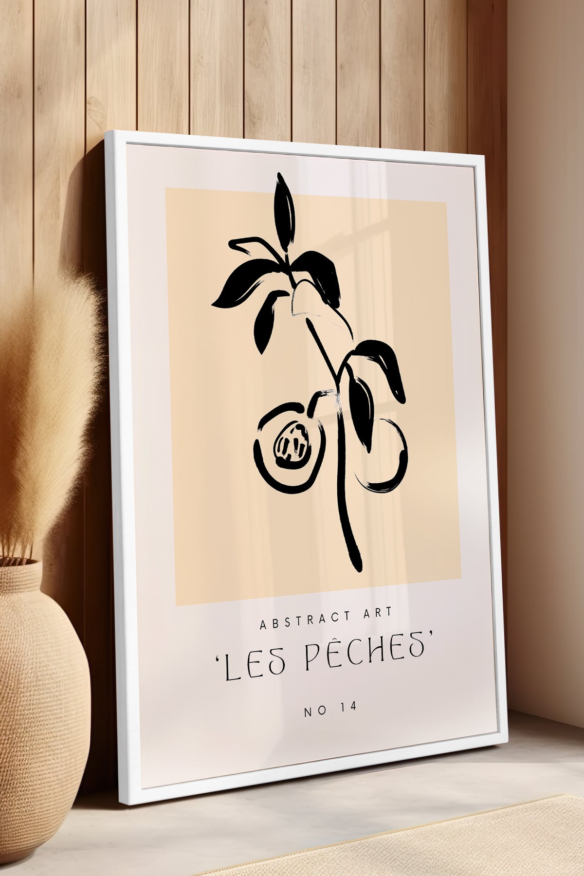 Bohemian Serisi Beyaz Çerçeveli Poster, Tablo No:129