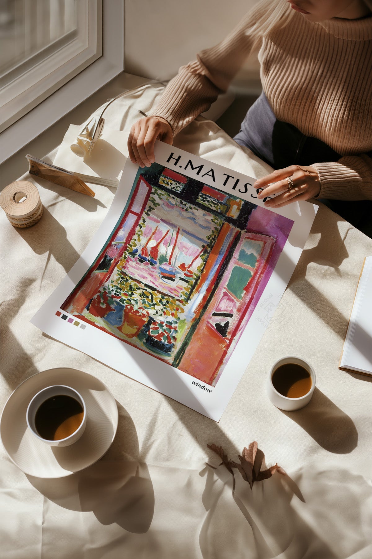 H Matisse 3'lü Poster Seti, Duvar Dekoru No:38