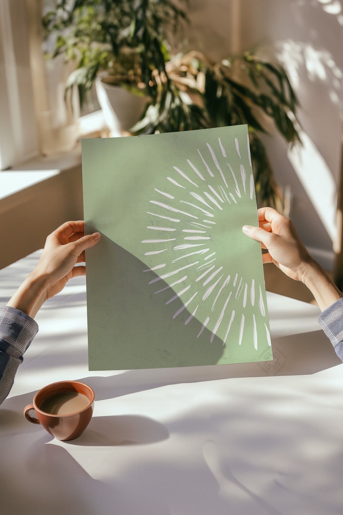 Minimalist 4'lü Poster Seti, Duvar Dekoru No:5
