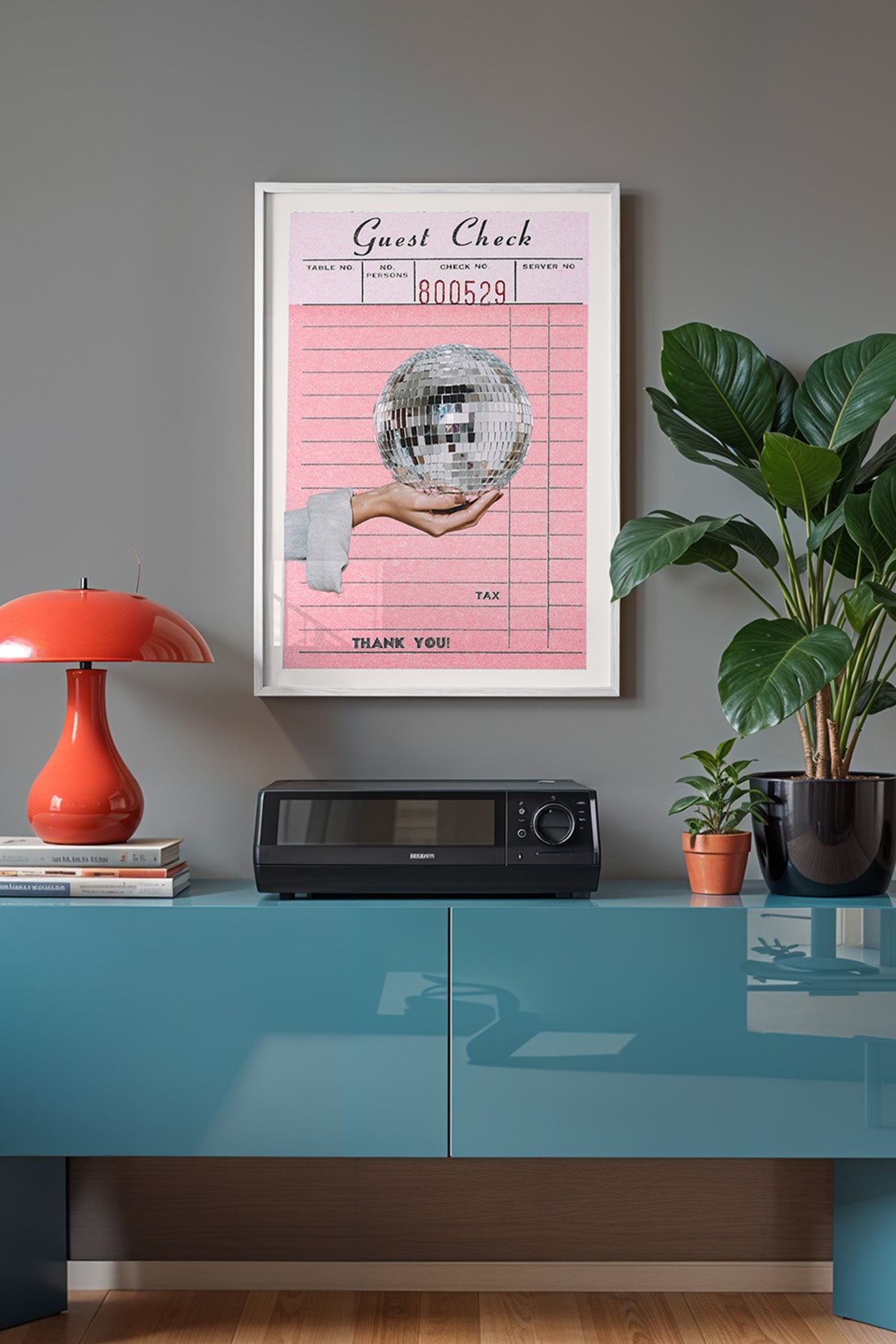 Lucky You Serisi Beyaz Çerçeveli Poster, Tablo Duvar Dekoru No:91