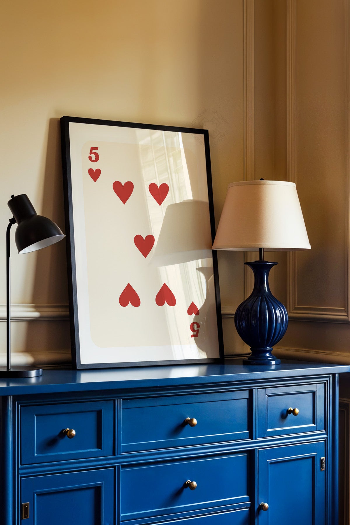 Lucky You Serisi Siyah Çerçeveli Poster, Tablo Duvar Dekoru No:74