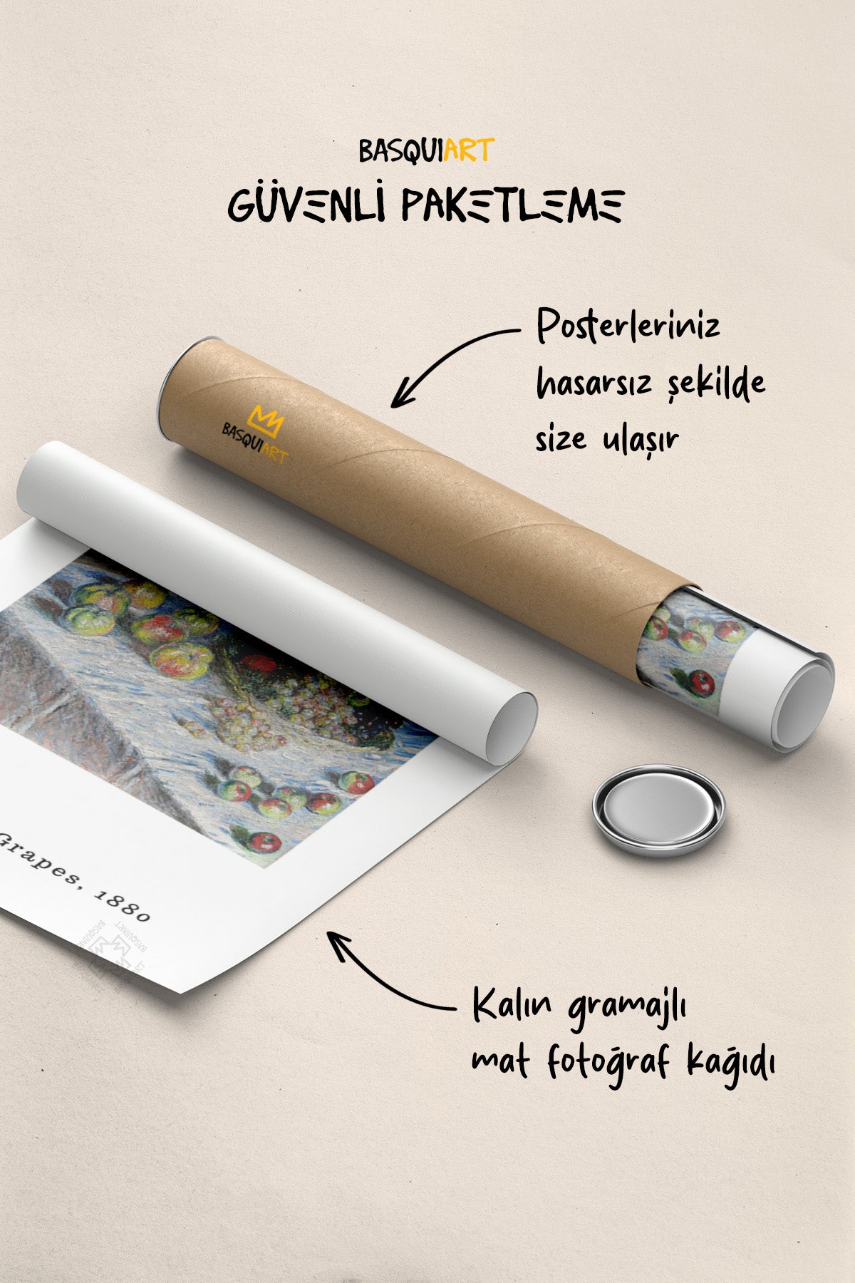 Claude Monet Serisi Poster, Duvar Dekoru No:7