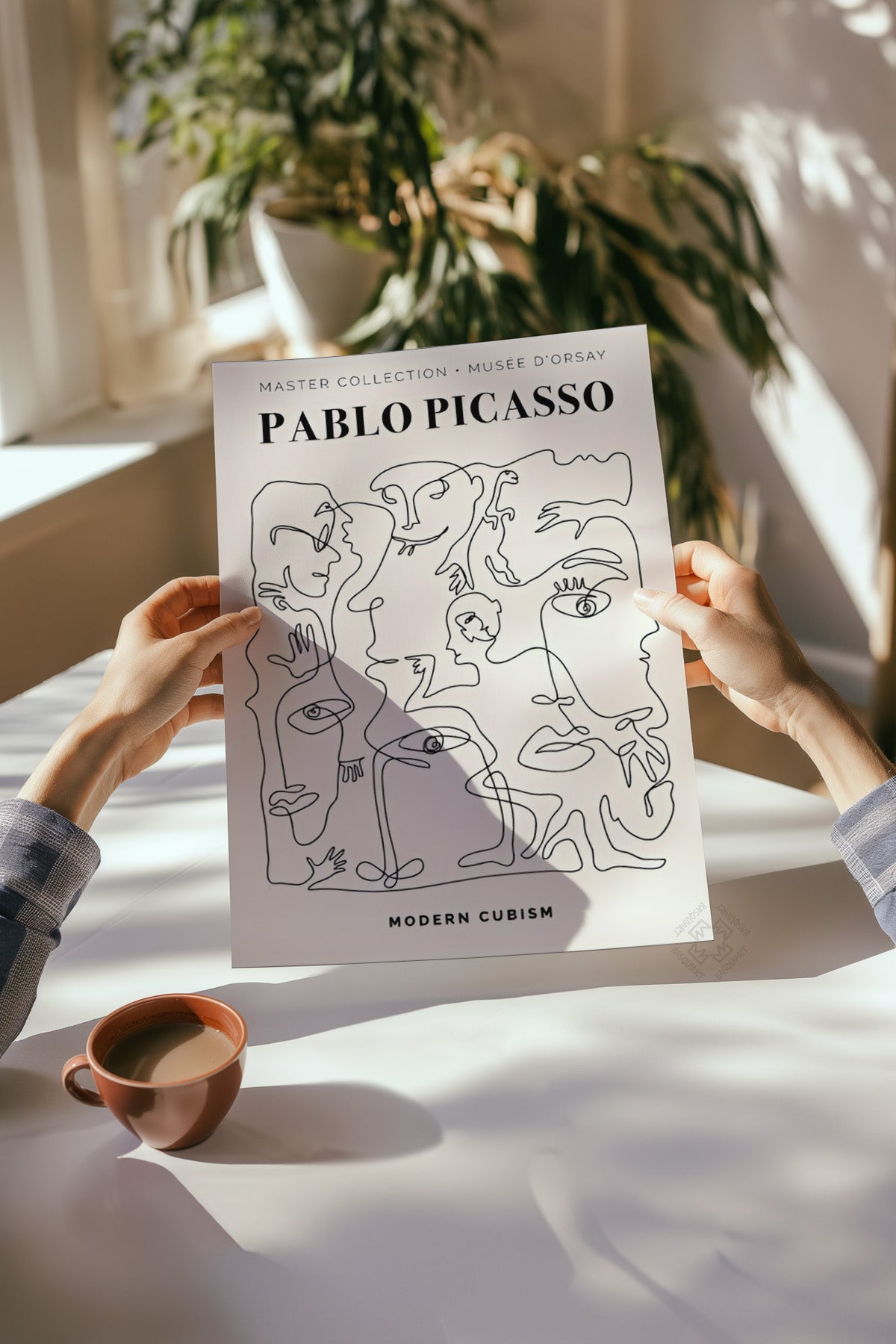 Picasso Minimal 2'li Poster Seti, Duvar Dekoru No:25