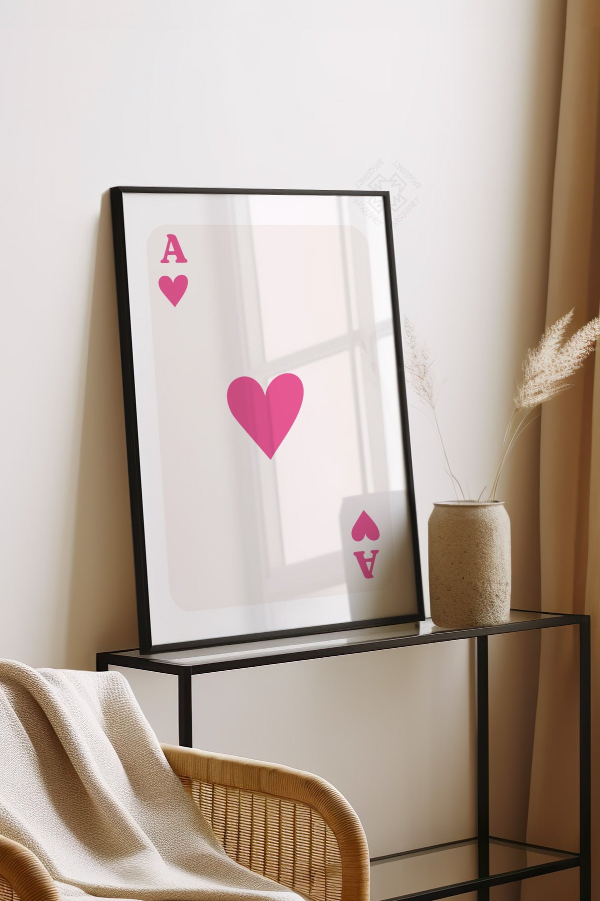 Lucky You Serisi Siyah Çerçeveli Poster, Tablo Duvar Dekoru No:53