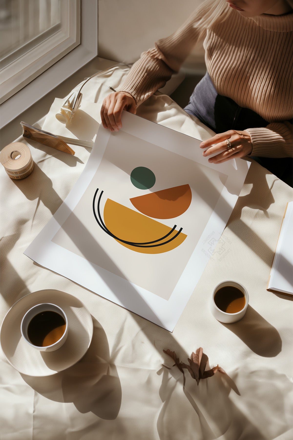 Bauhaus Serisi Poster, Duvar Dekoru No:100
