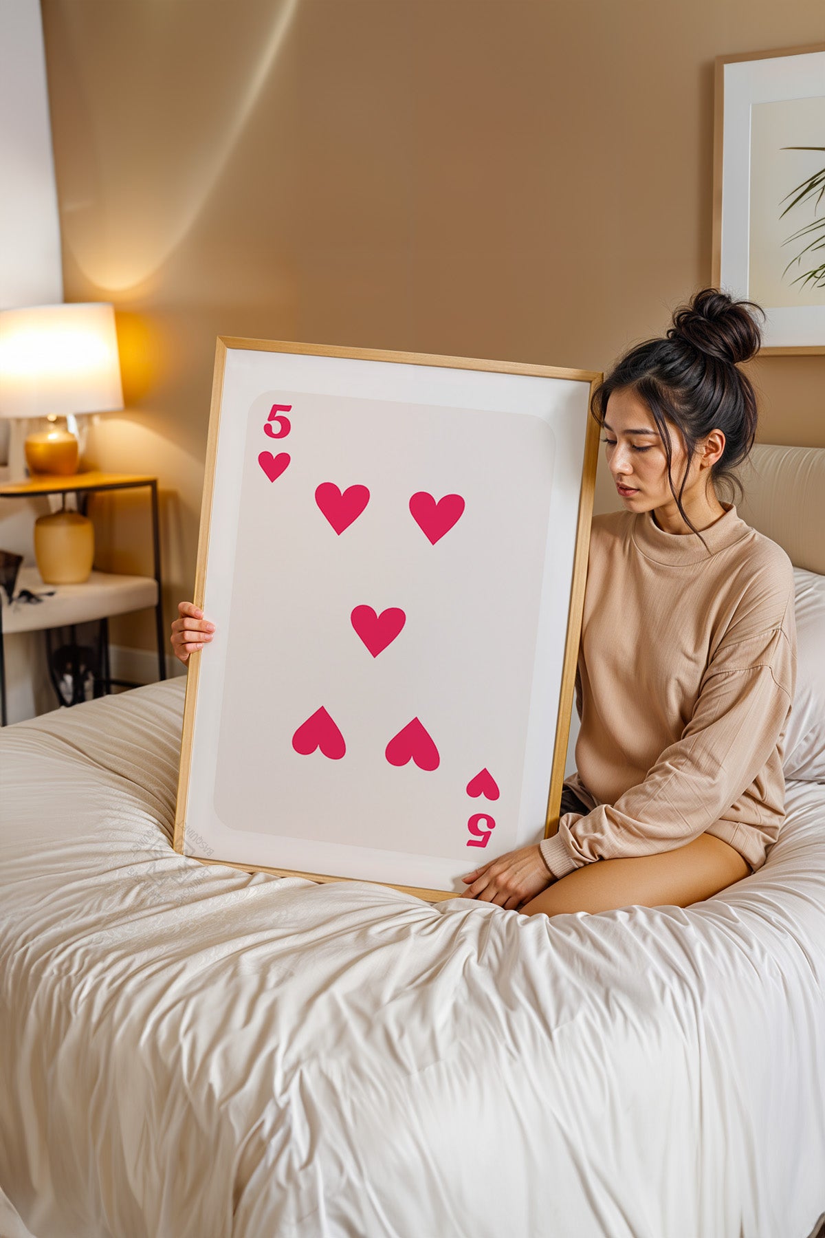 Lucky You Serisi Ahşap Çerçeveli Poster, Tablo Duvar Dekoru No:98