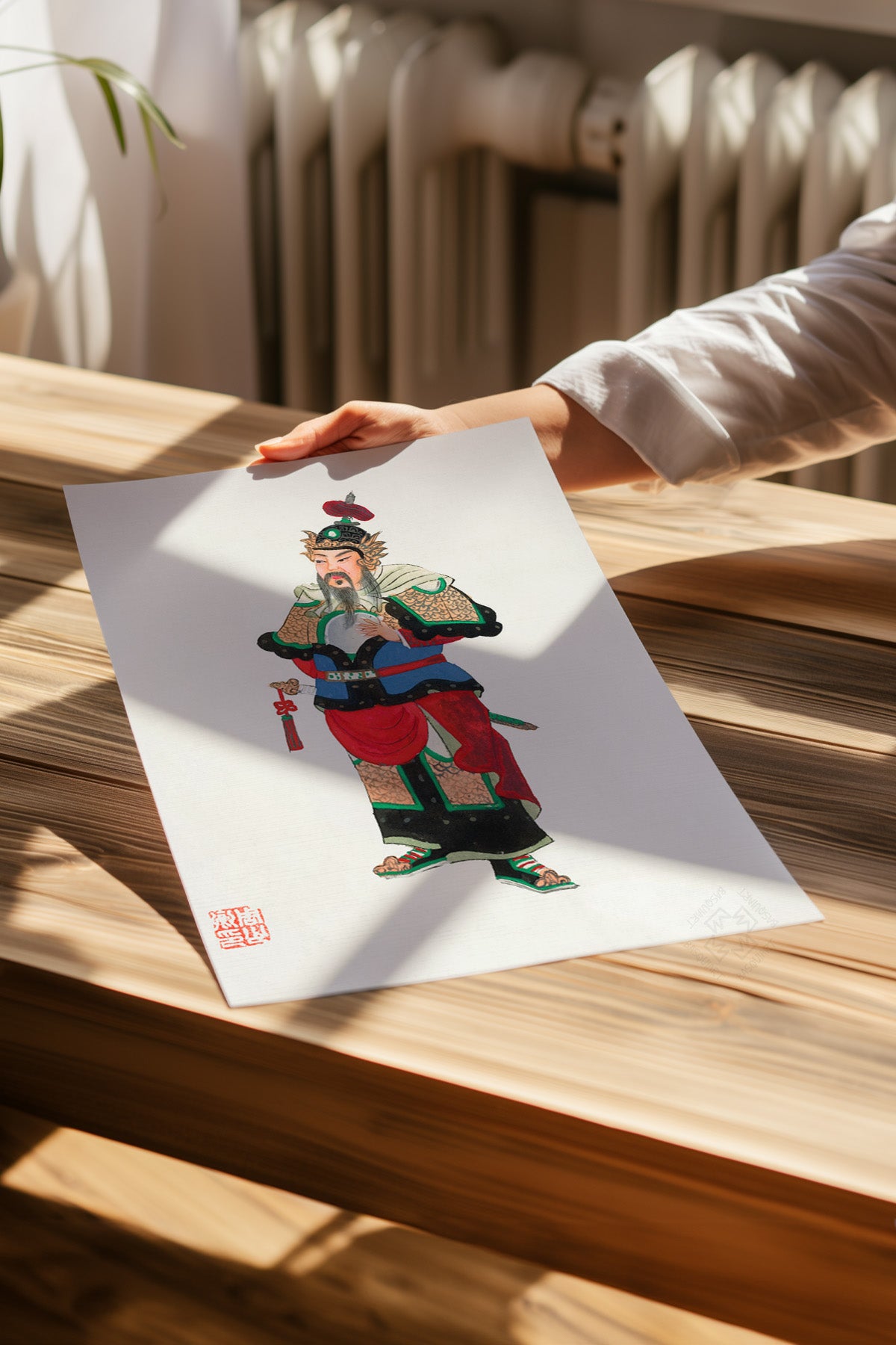Japon İllüstrasyon 4'lü Poster Seti, Duvar Dekoru No:46