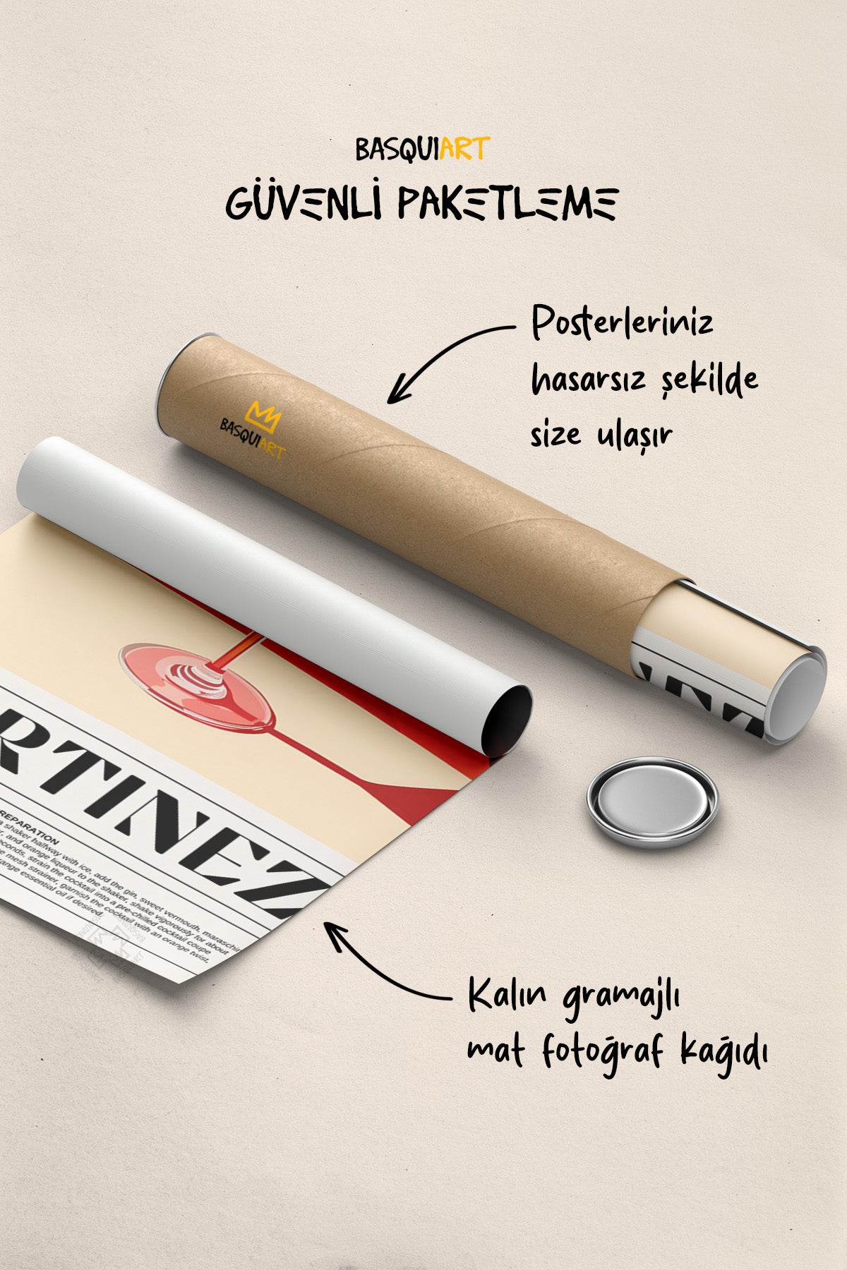 Kokteyl Serisi Poster, Cafe, Restoran, Mutfak Duvar Dekoru No:1