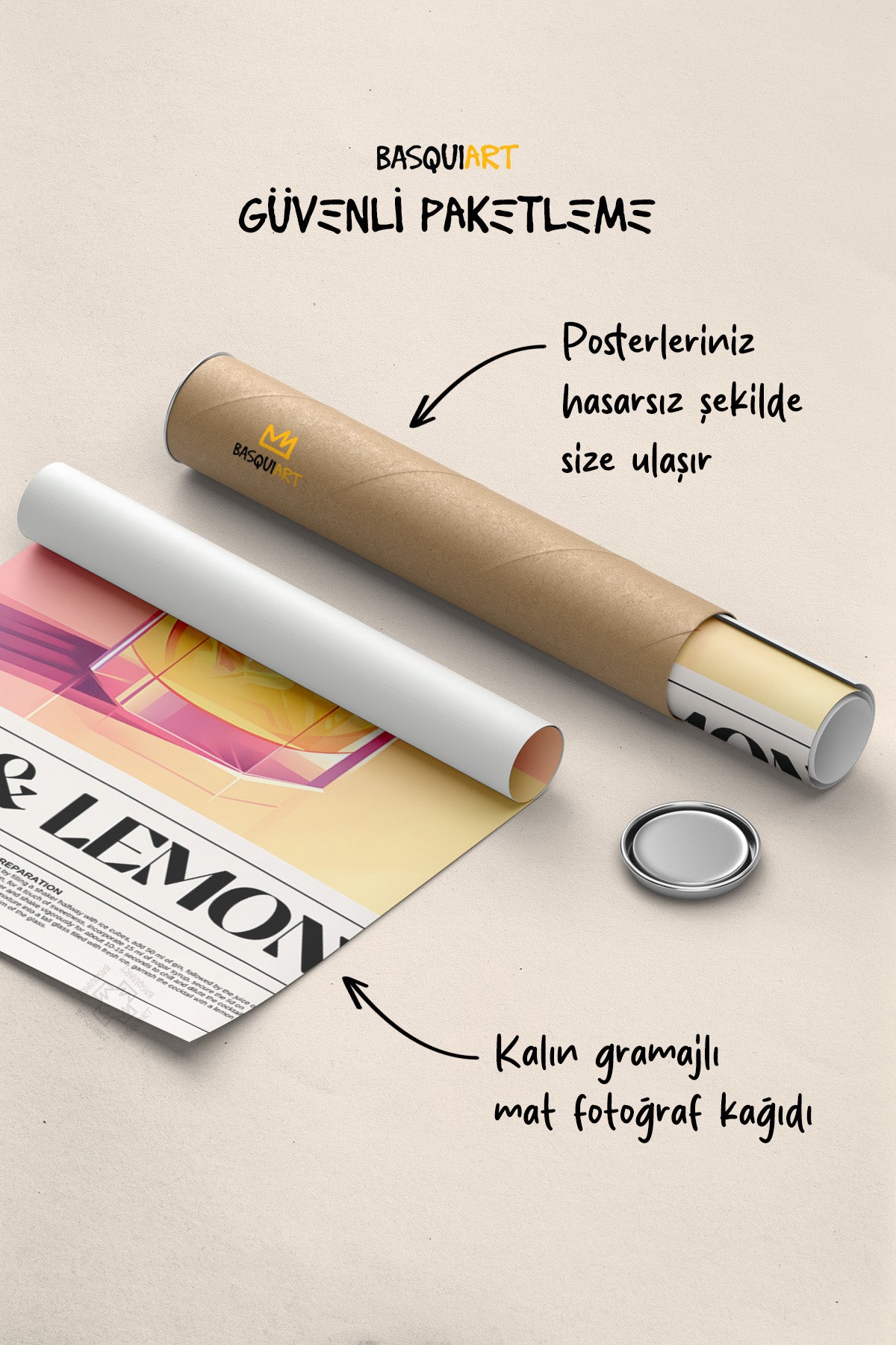 Kokteyl Serisi Poster, Cafe, Restoran, Mutfak Duvar Dekoru No:3