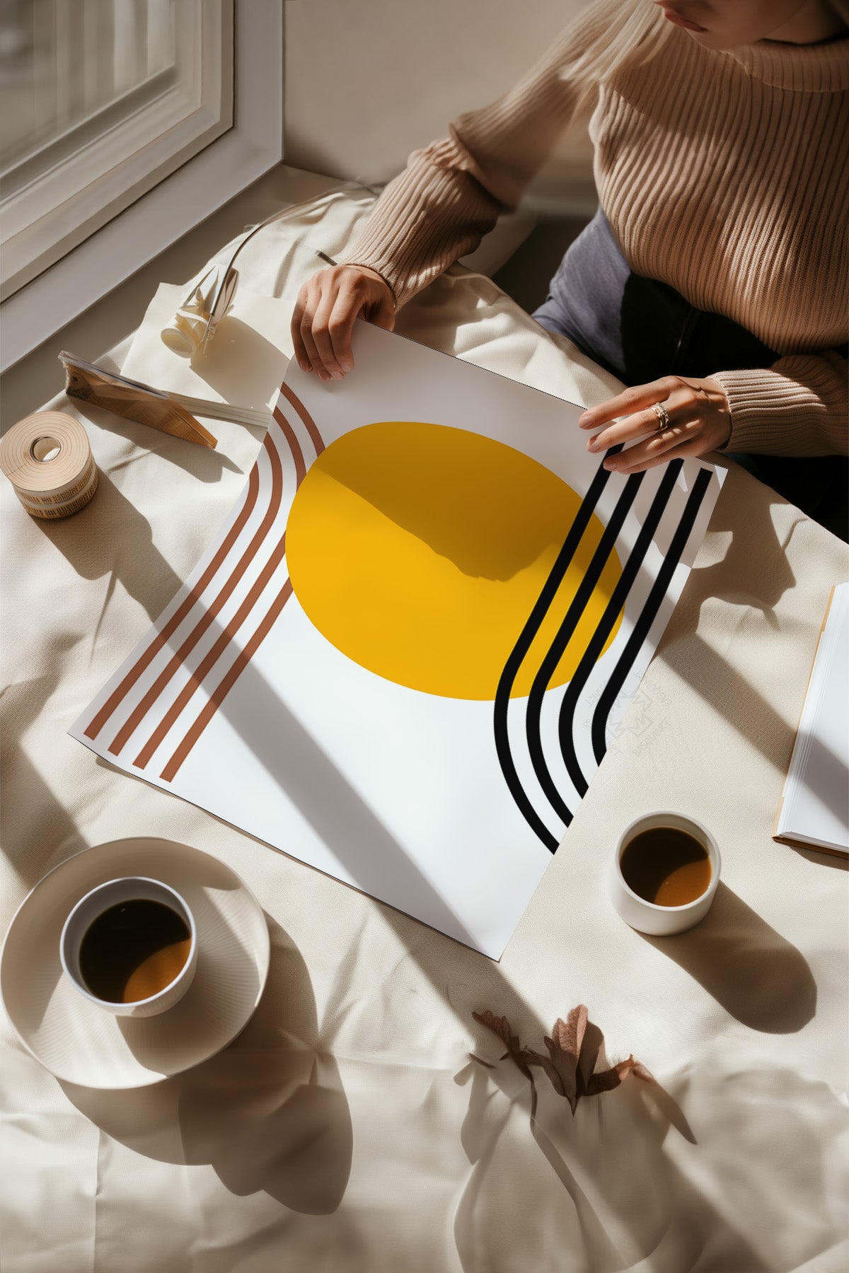 Bauhaus Serisi Poster, Duvar Dekoru No:101