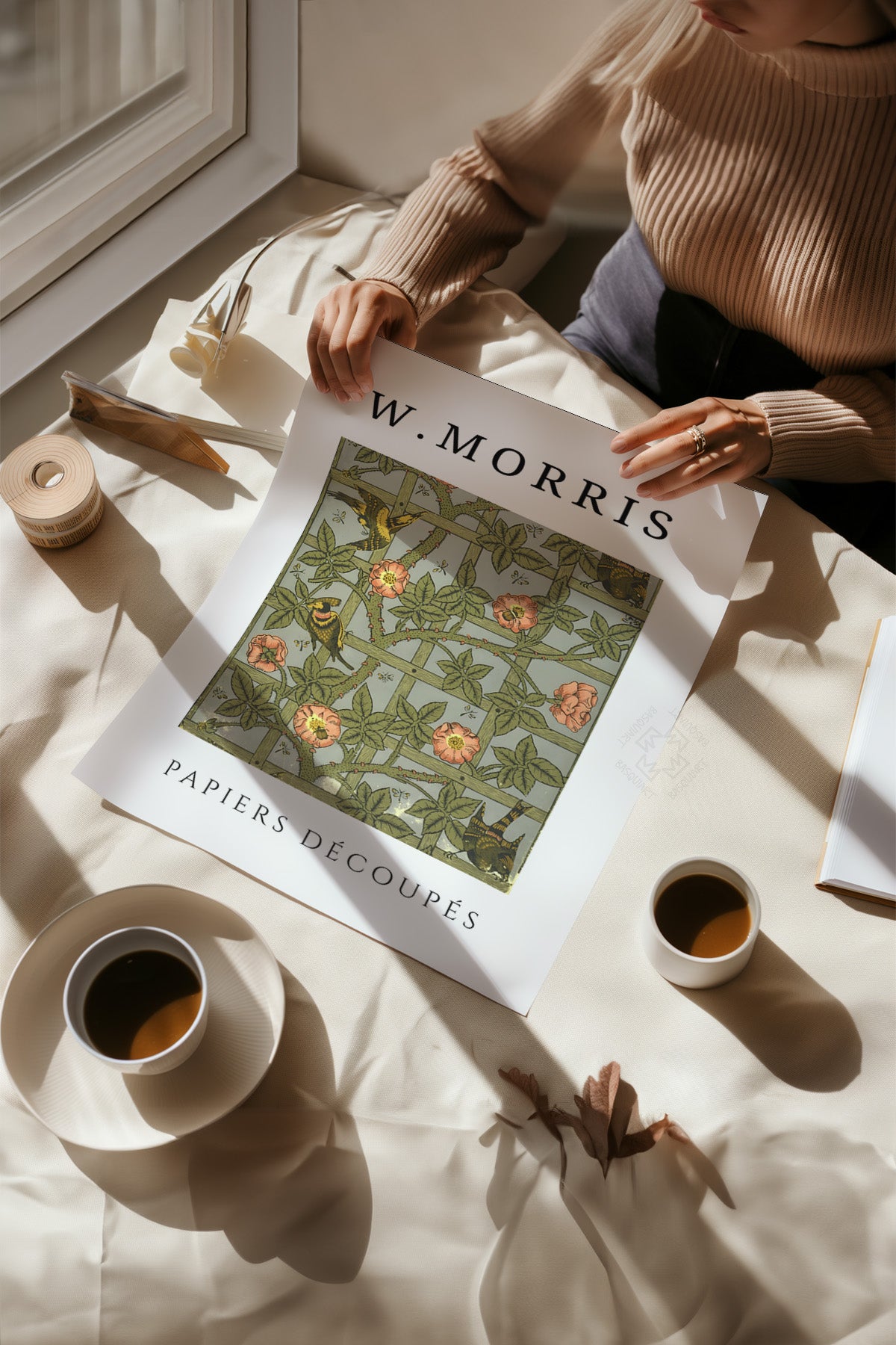 William Morris Serisi Poster, Duvar Dekoru No:4
