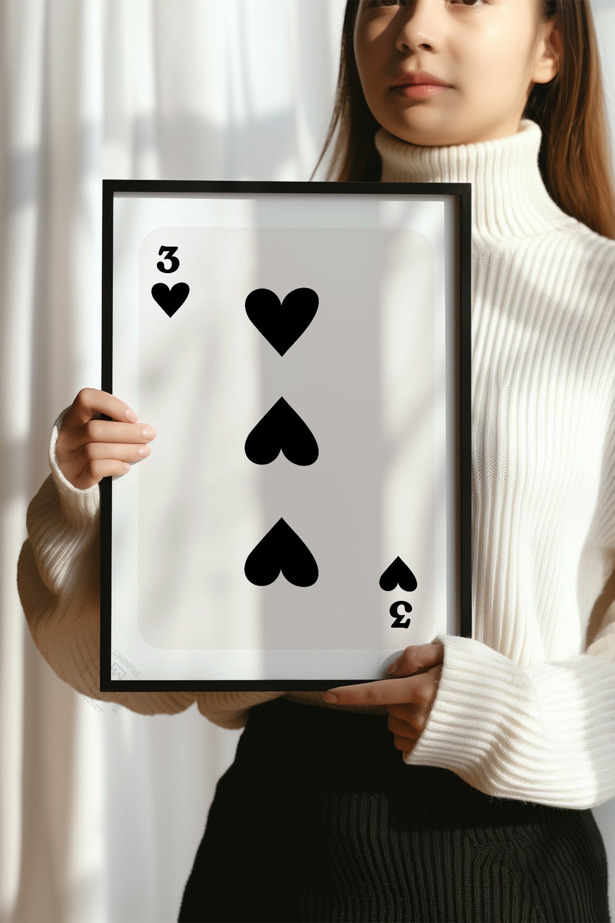 Lucky You Serisi Siyah Çerçeveli Poster, Tablo Duvar Dekoru No:117