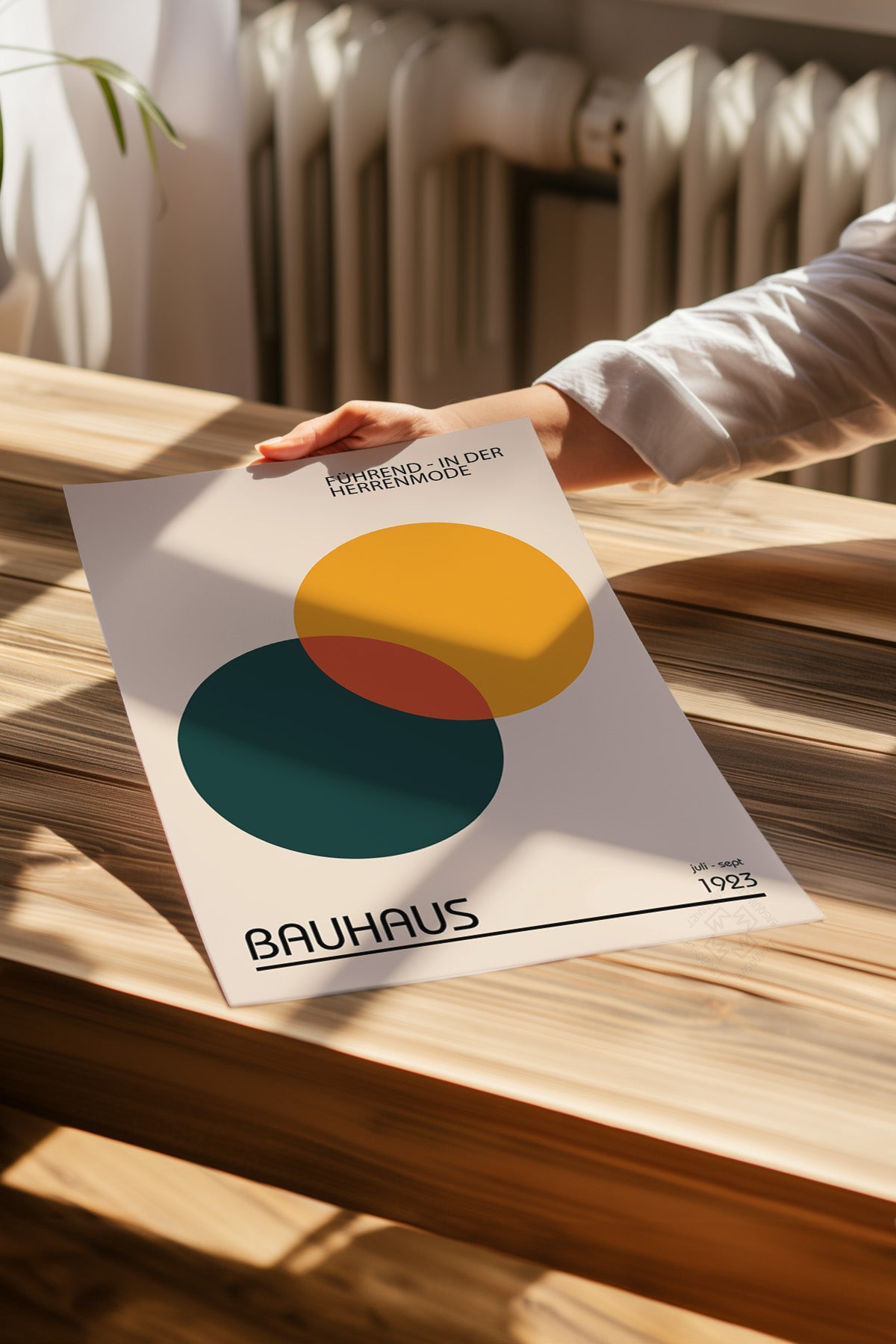 Bauhaus 4'lü Poster Seti, Duvar Dekoru No:23