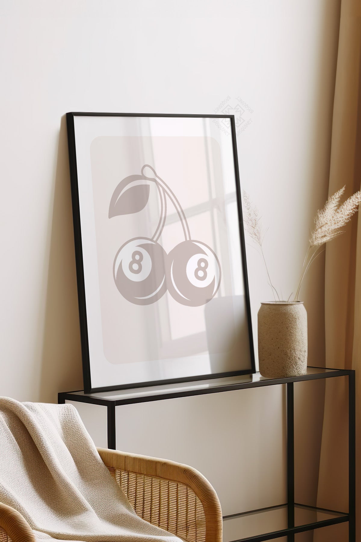 Lucky You Serisi Siyah Çerçeveli Poster, Tablo Duvar Dekoru No:14