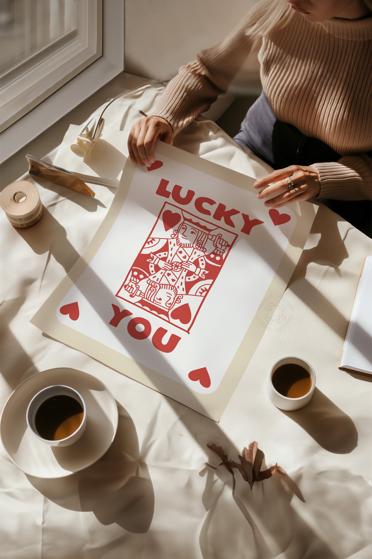 Lucky You Serisi Poster, Duvar Dekoru No:62
