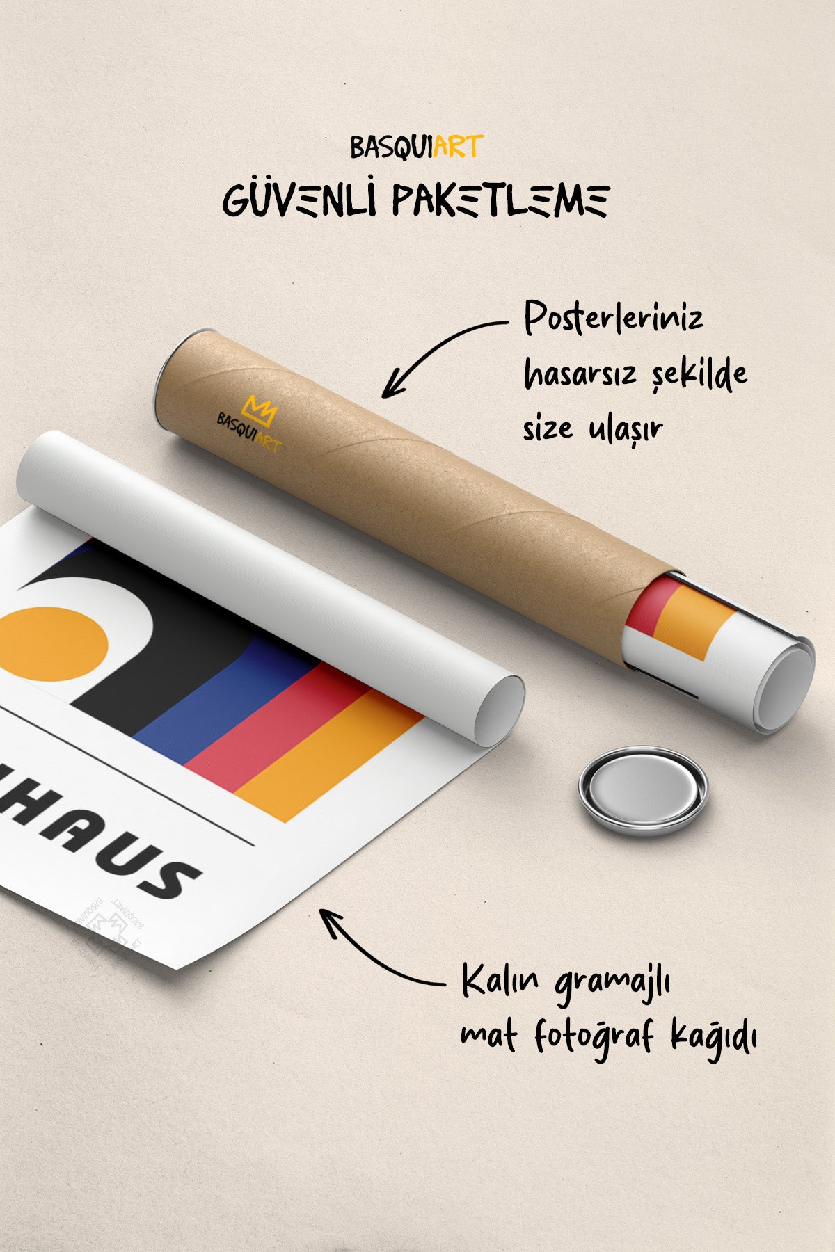 Bauhaus Serisi Poster, Duvar Dekoru No:111