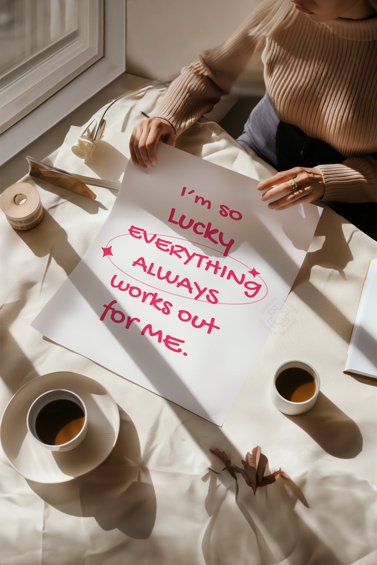 Lucky You Serisi Poster, Duvar Dekoru No:89