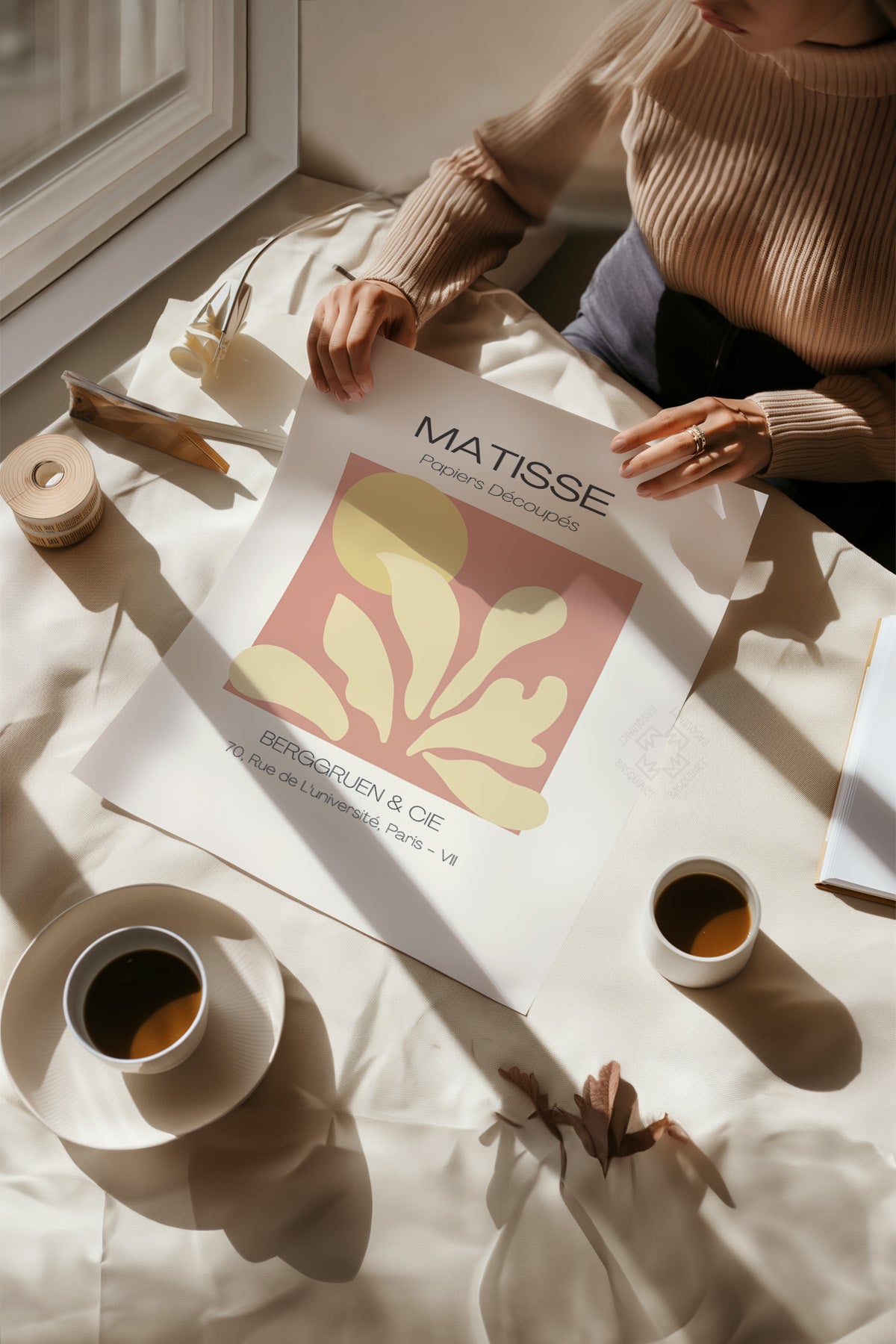 Dekoratif Matisse 3'lü Poster Seti, Duvar Dekoru No:36