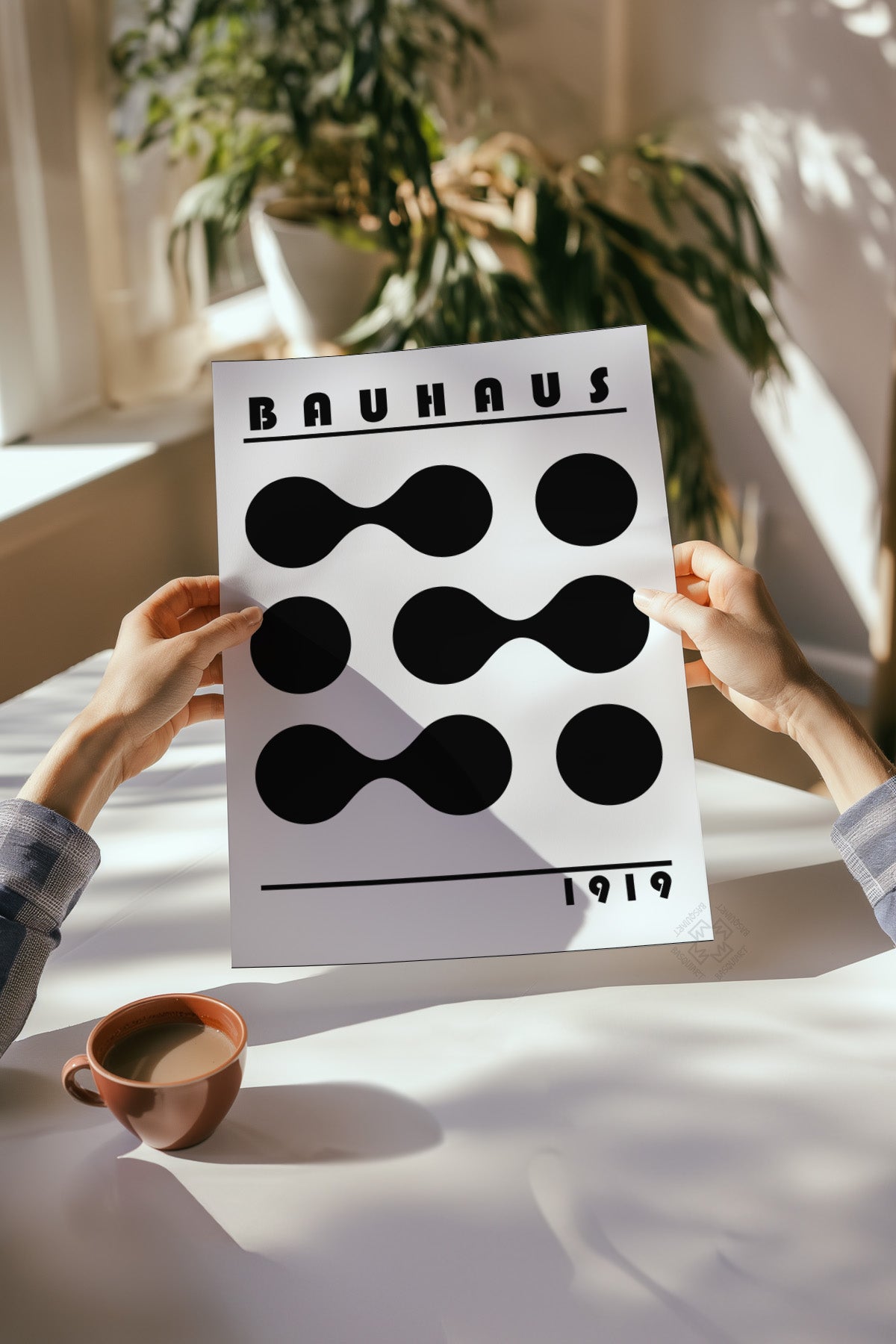 Bauhaus Serisi Poster, Duvar Dekoru No:53
