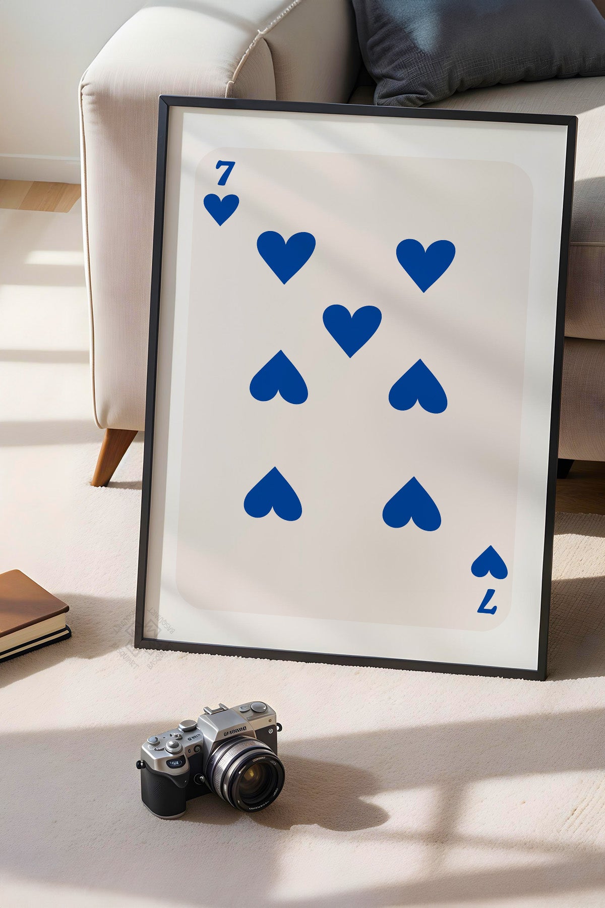 Lucky You Serisi Siyah Çerçeveli Poster, Tablo Duvar Dekoru No:40