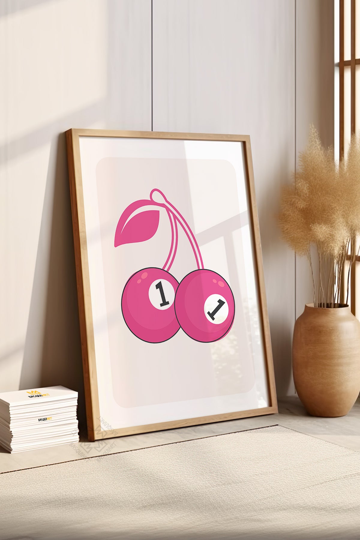 Lucky You Serisi Ahşap Çerçeveli Poster, Tablo Duvar Dekoru No:52