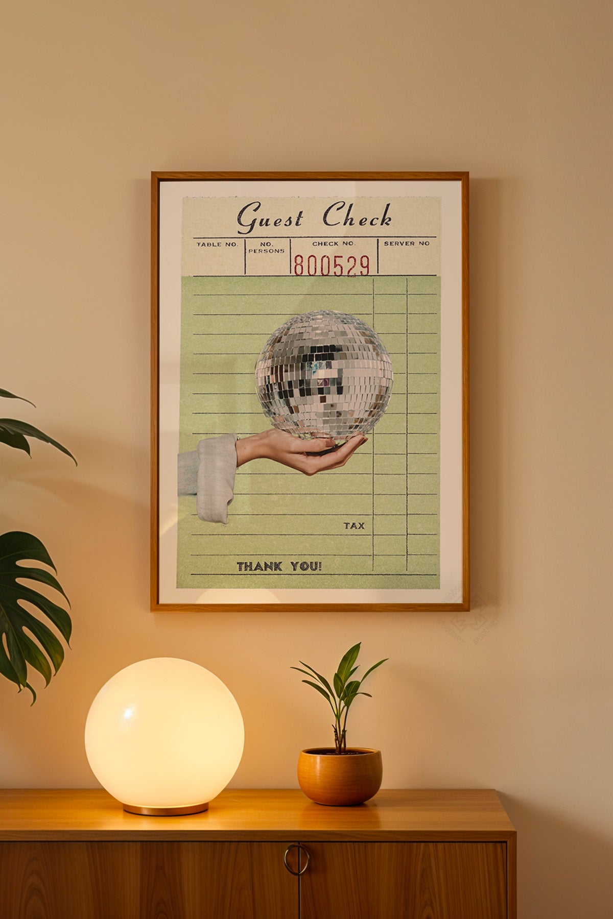 Lucky You Serisi Ahşap Çerçeveli Poster, Tablo Duvar Dekoru No:135
