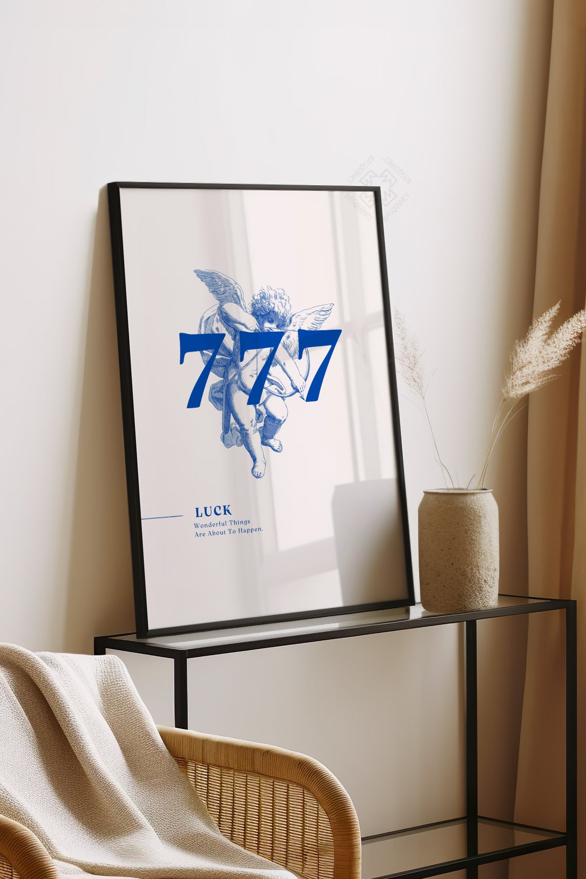 Lucky You Serisi Siyah Çerçeveli Poster, Tablo Duvar Dekoru No:27
