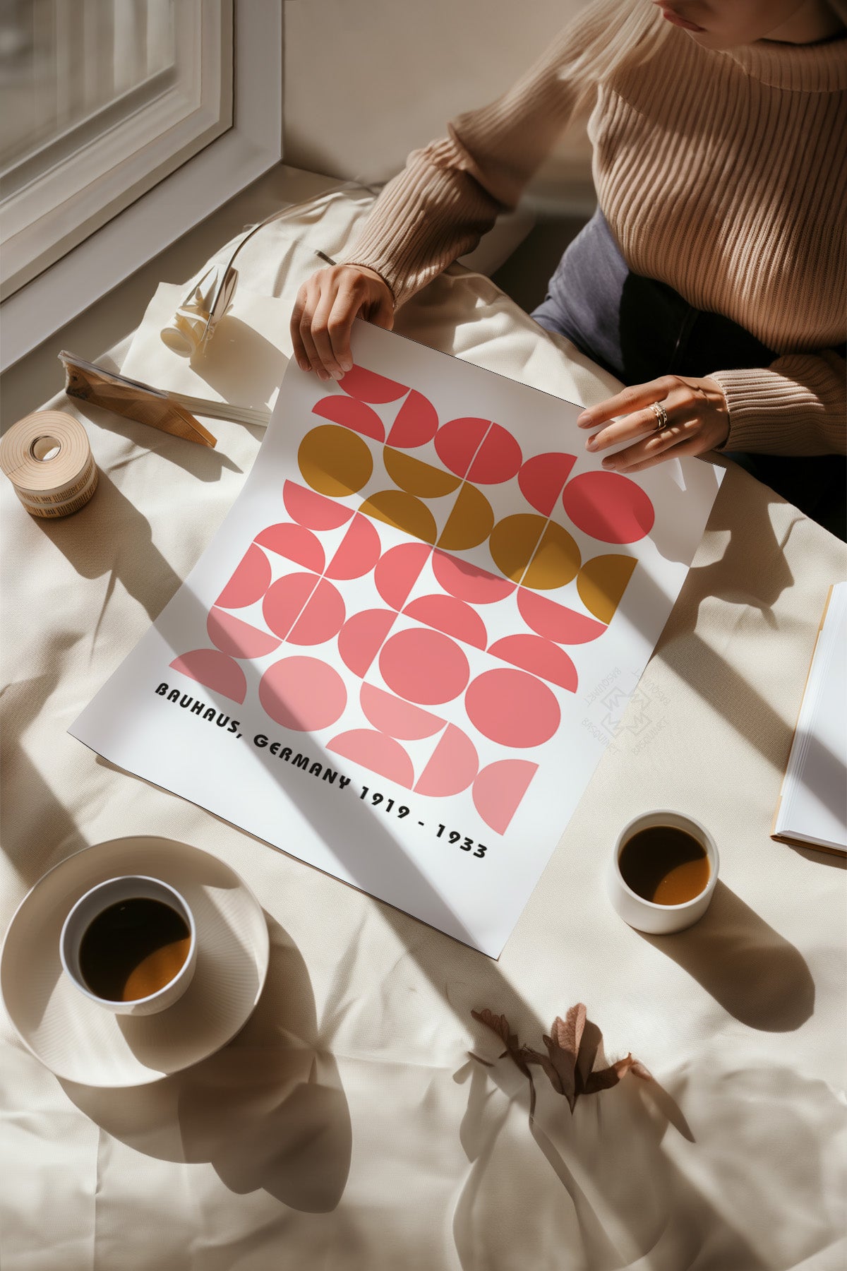 Bauhaus Serisi Poster, Duvar Dekoru No:115