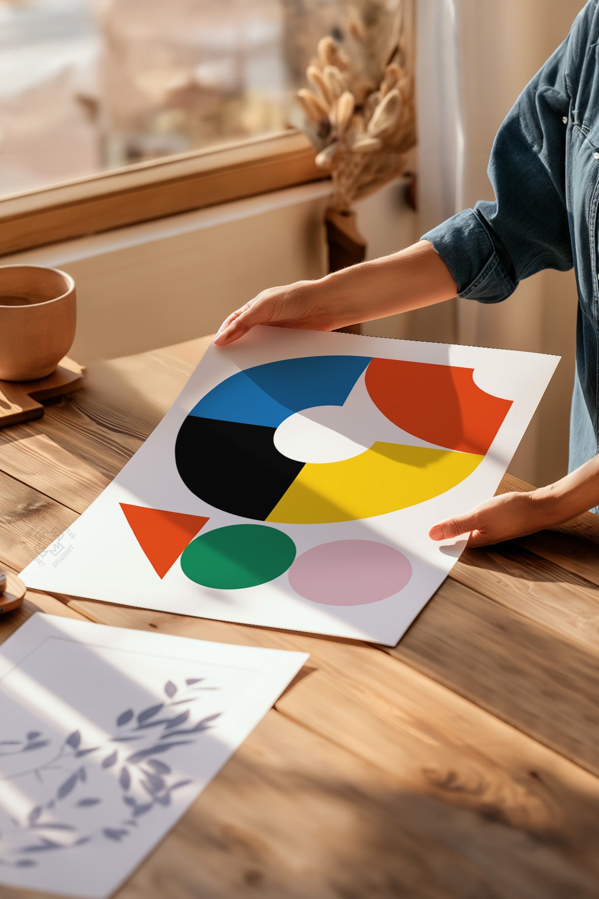 Bauhaus Serisi Poster, Duvar Dekoru No:9